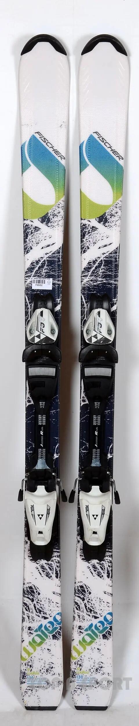 RECONDITIONNE - Skis junior Fischer WATEA JR - Skis d'occasion Junior - BON 3/3