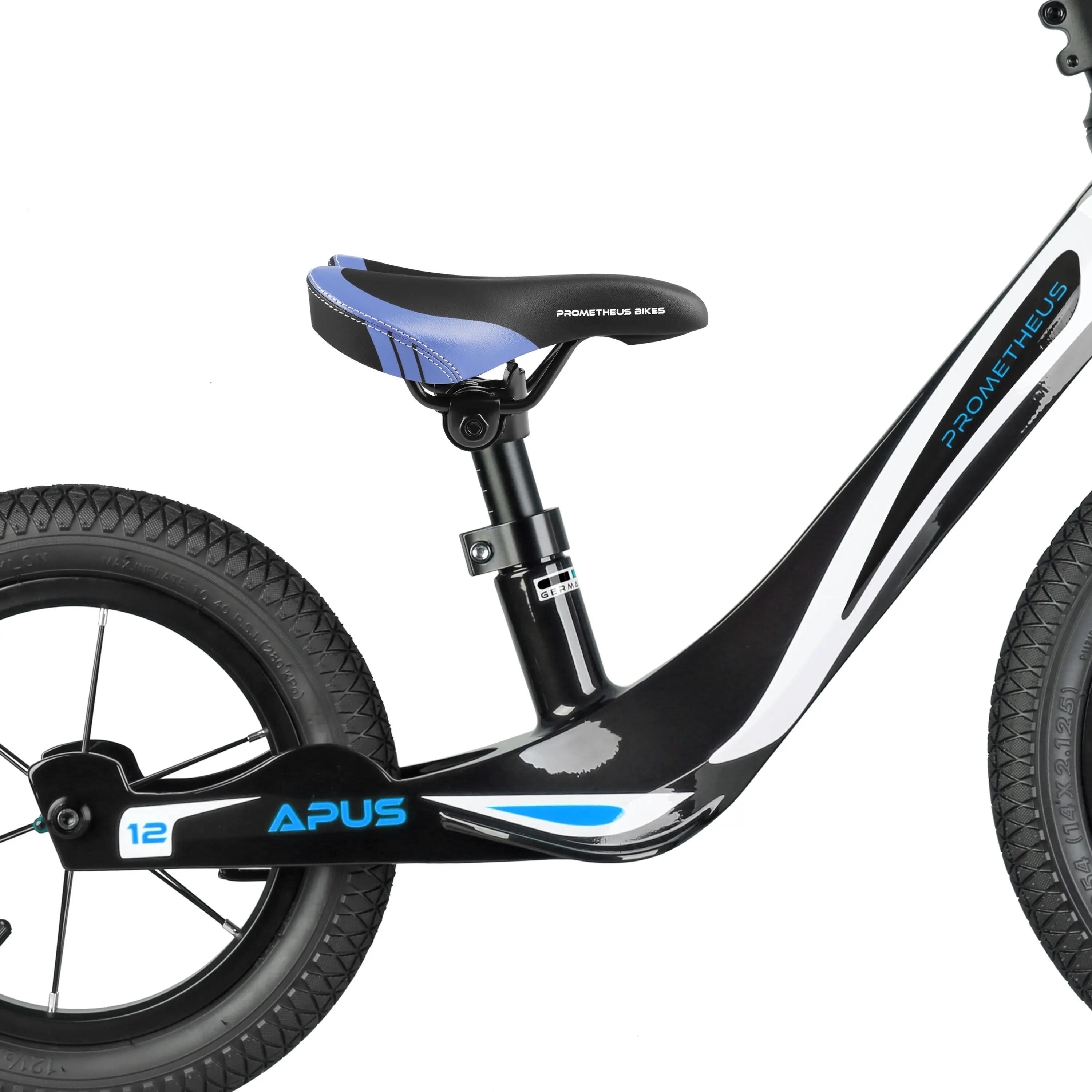 Sillín bicicleta infantil sin pedales 10/12/14/16 pulgadas Premium Azul 2/6
