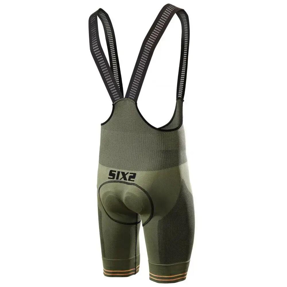 Pantalones cortos Sixs Clima BIB M Army Melange Fire 2/2