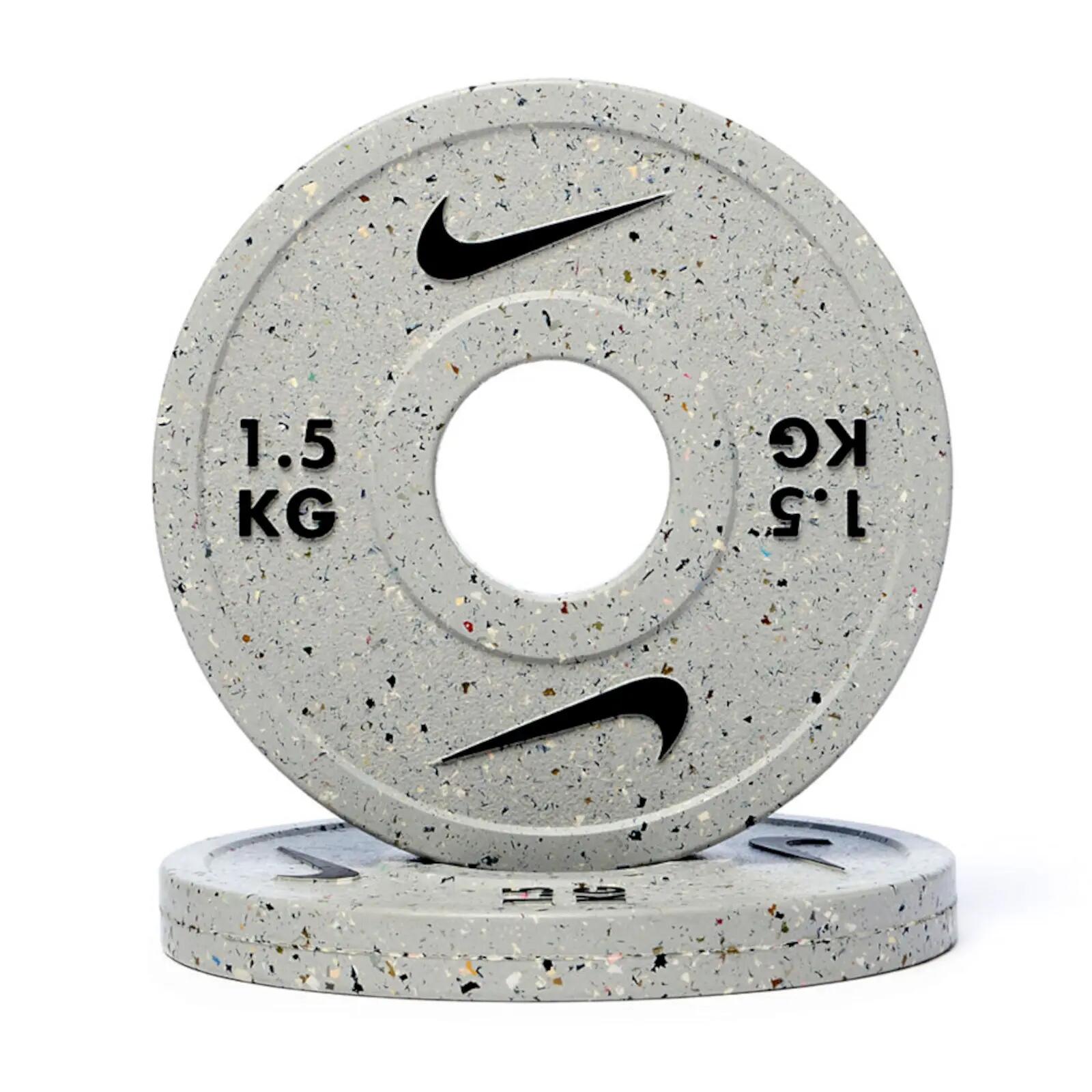 Halterschijven - Krachttraining - Nike Strength Grind - 50 mm - Wolf Grey 4/4