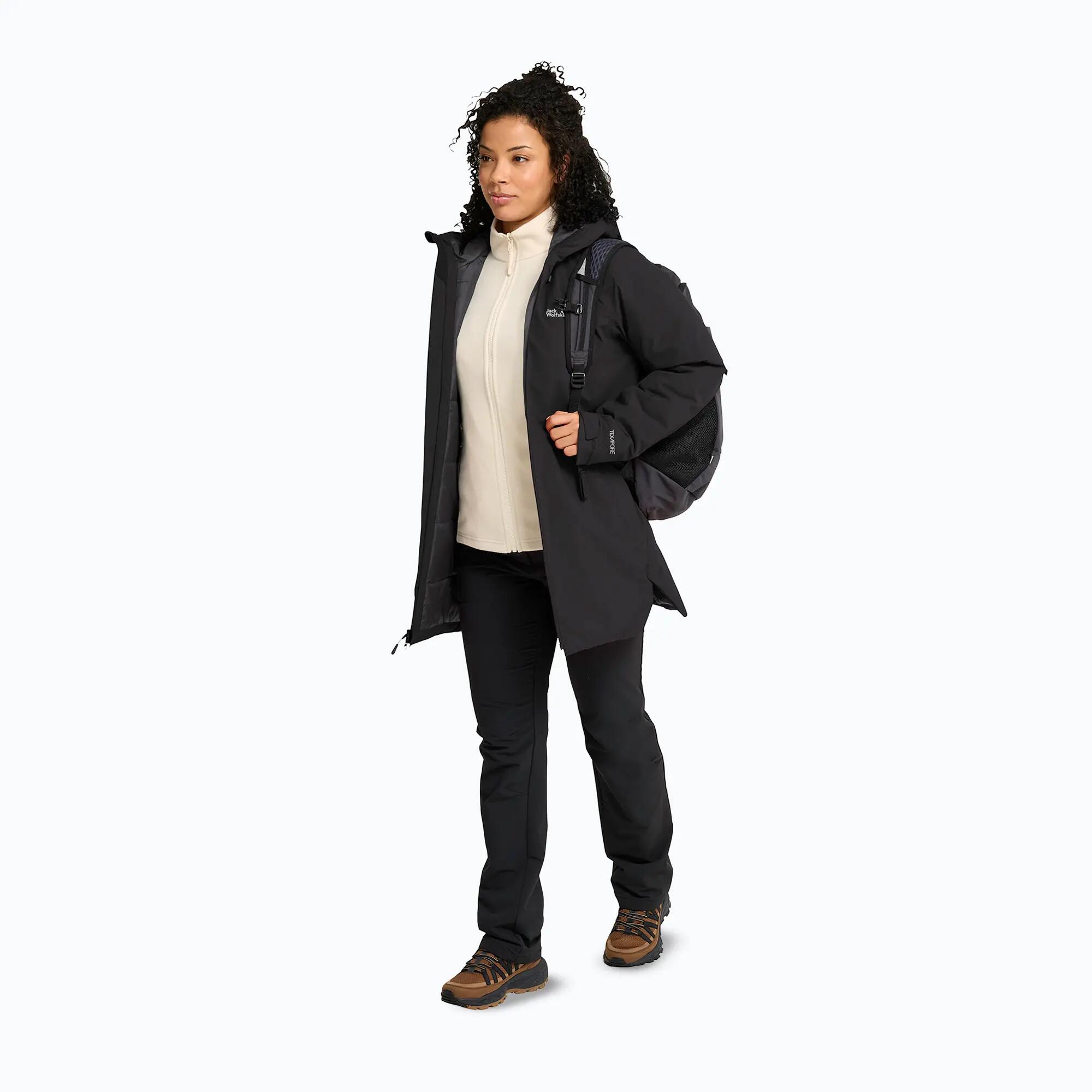 Veste imperméable pour femme Jack Wolfskin Heidelstein 2 Ins 2/9