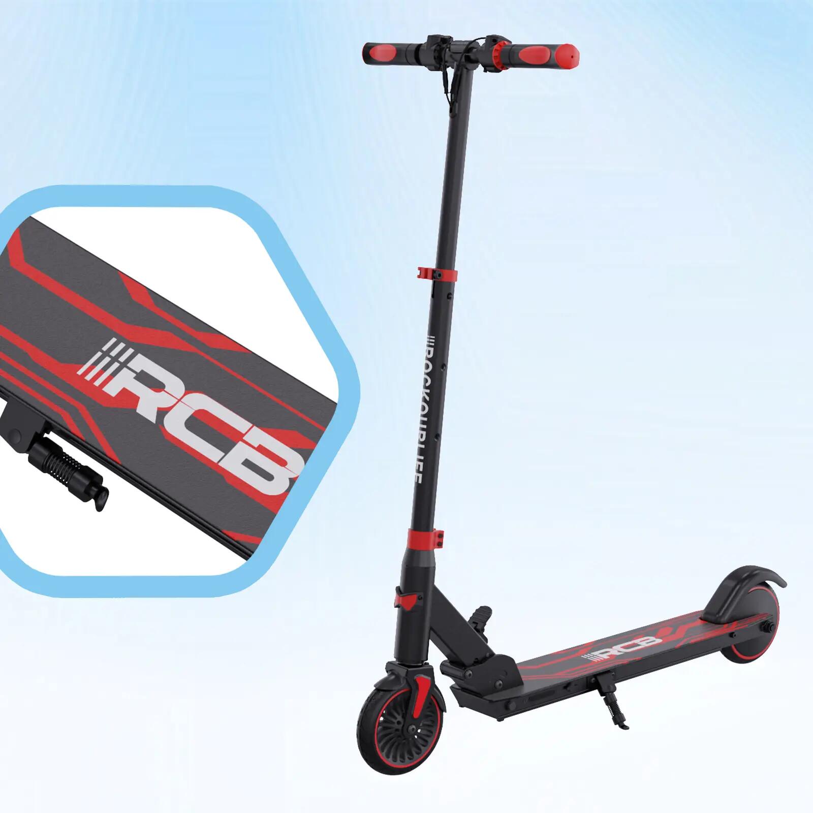 Elektrische kinderstep R15, opvouwbaar, 250W piek, 20km/u, bereik 12‑16km 3/8