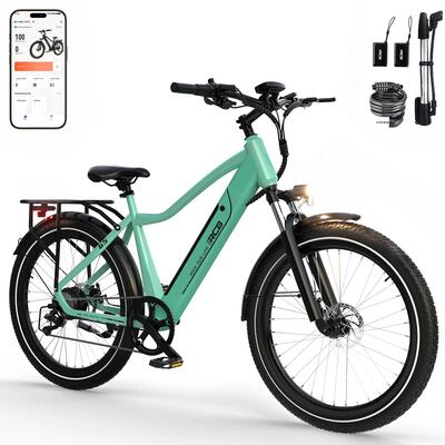 Elektrische stadsfiets g5, 468wh, koppelsensor, bereik 60‑120km