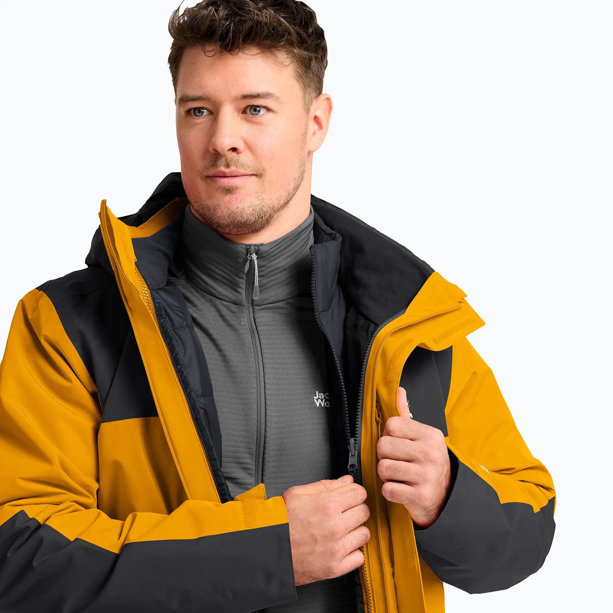 Férfi 3 az 1-ben Jack Wolfskin Jasper Pro dzseki 3IN1 7/7