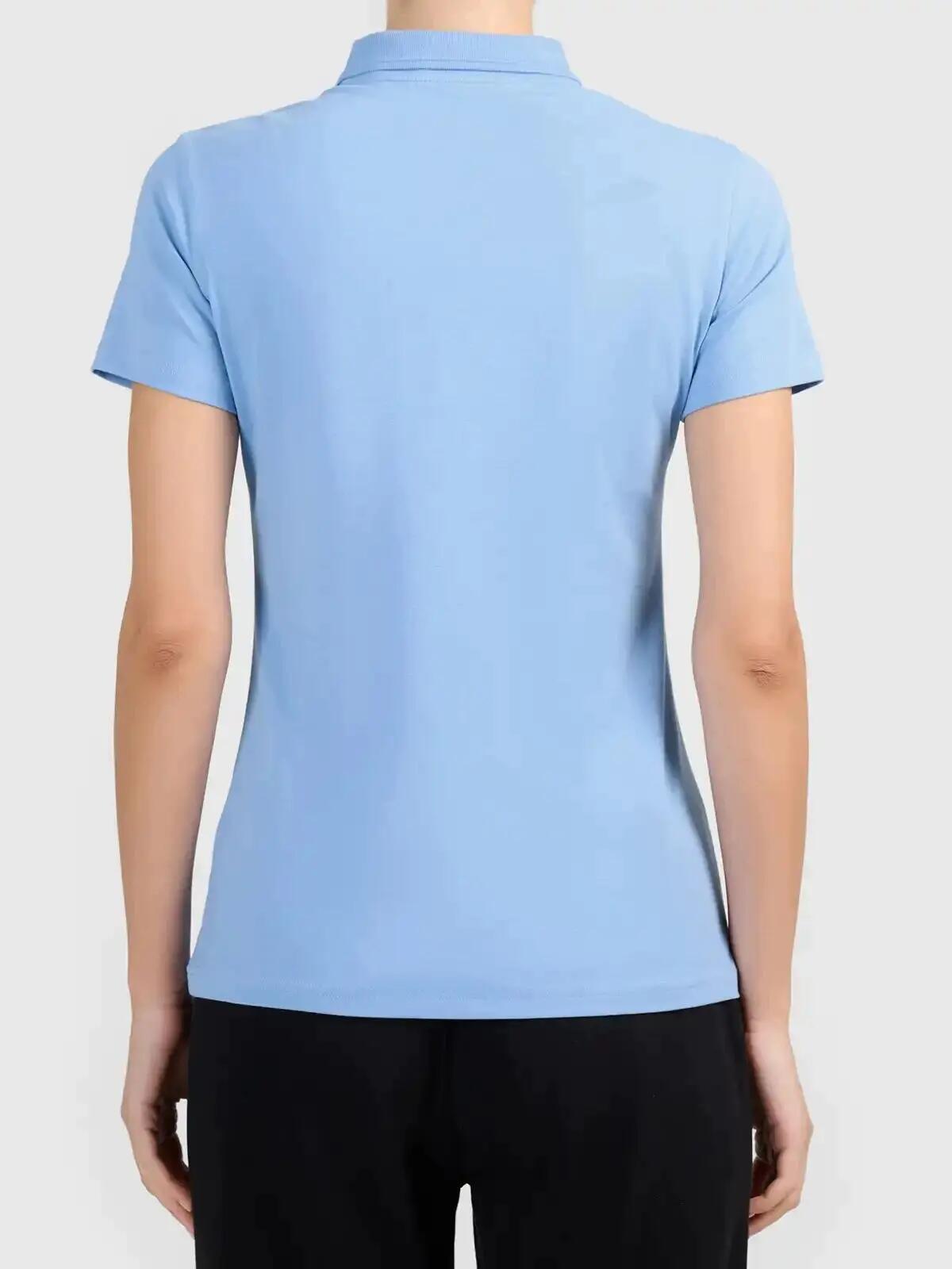 KOSZULKA DAMSKA POLO 4F BAWENIANA T-SHIRT Z KOŁNIERZYKIEM  F0836 5/6