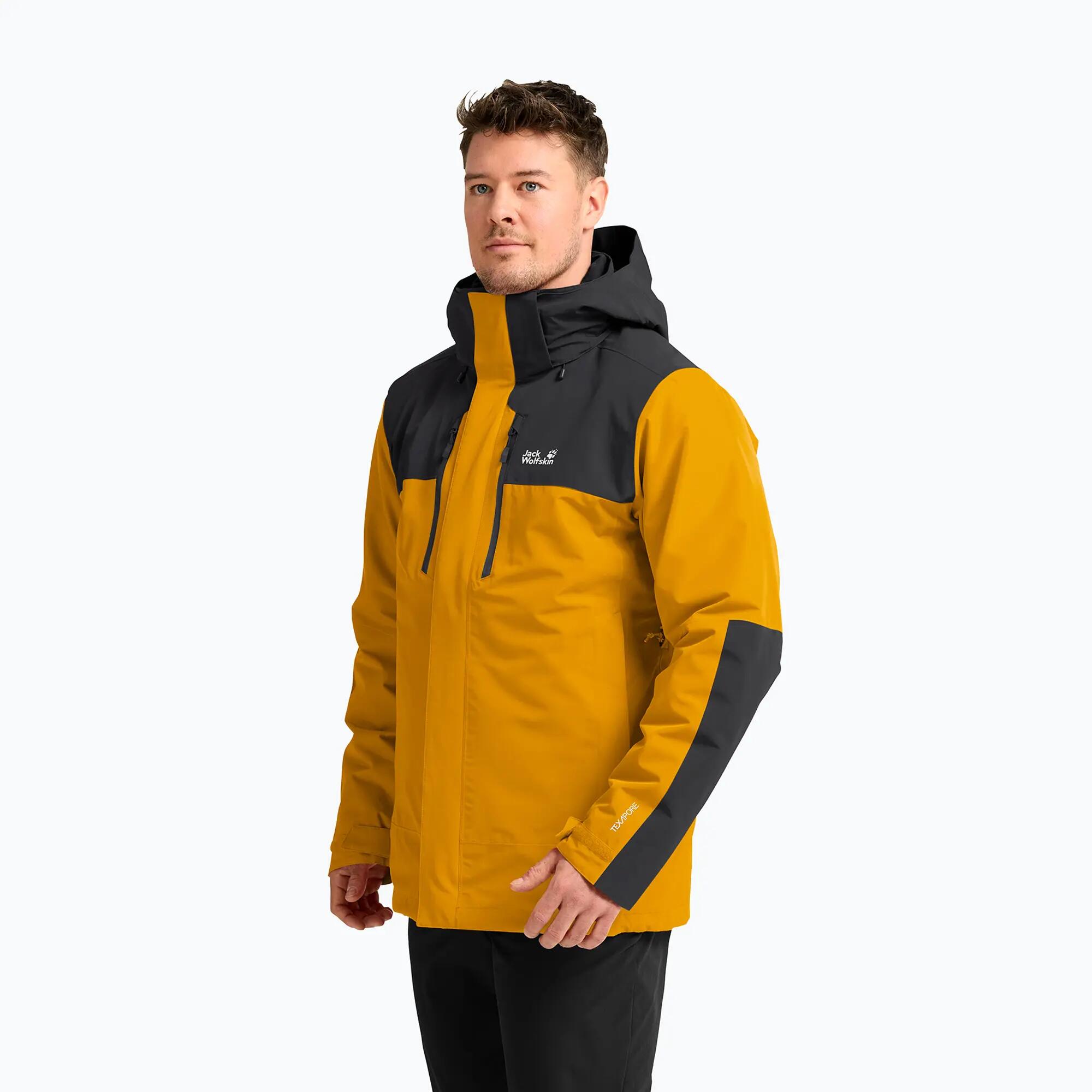 Férfi 3 az 1-ben Jack Wolfskin Jasper Pro dzseki 3IN1 4/7