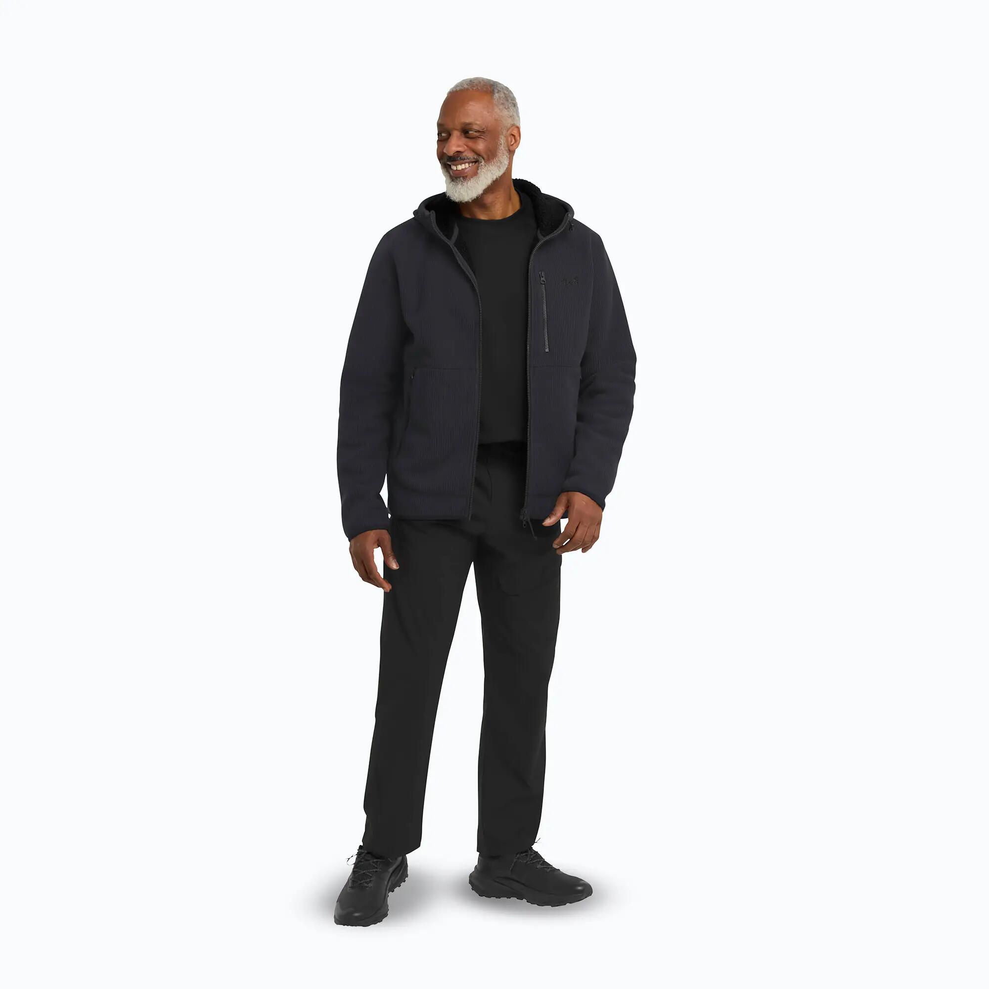 Camisola de trekking masculina Jack Wolfskin Lake Ridge Hooded 2/7