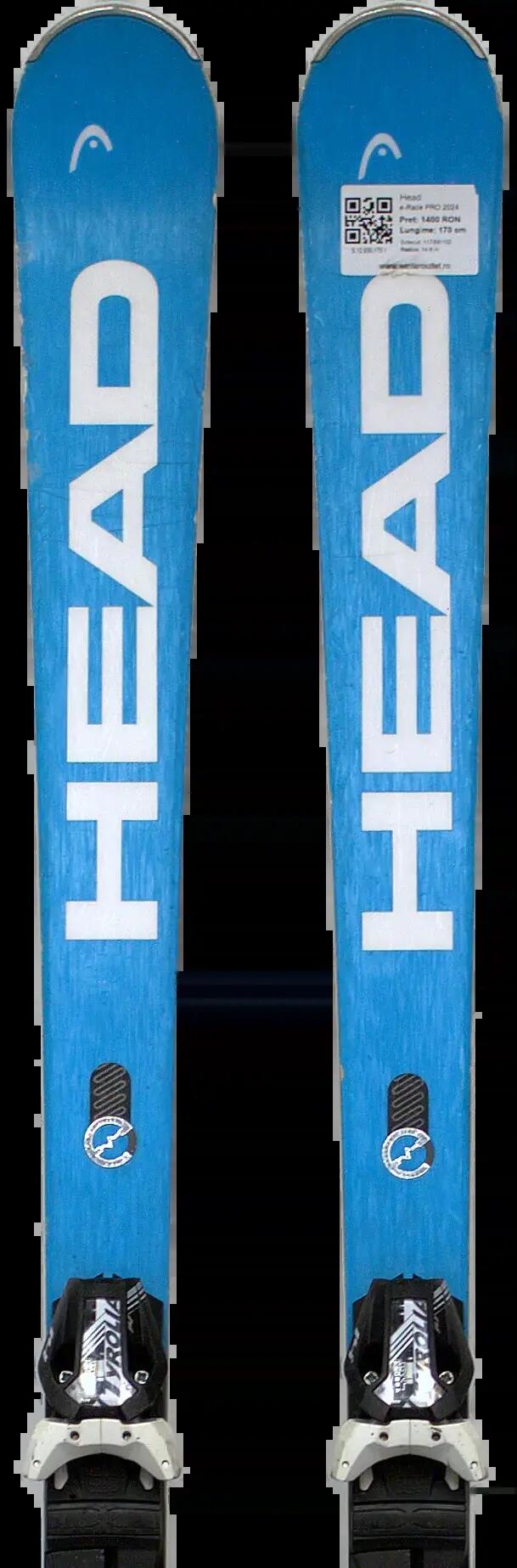 Használt síléc kötéssel - Head e-Race PRO 2024 165cm 1/5