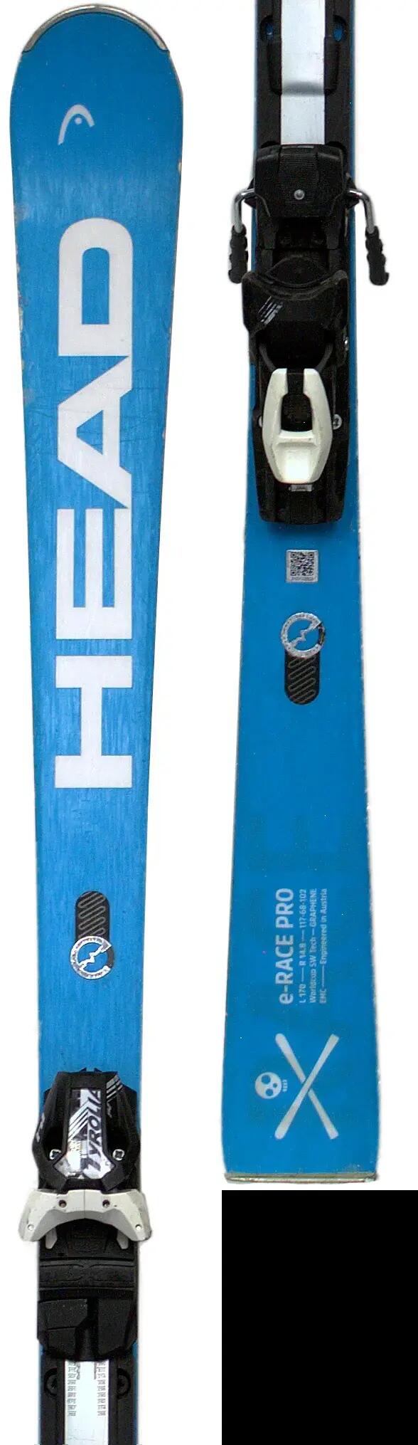 Használt síléc kötéssel - Head e-Race PRO 2024 165cm 3/5