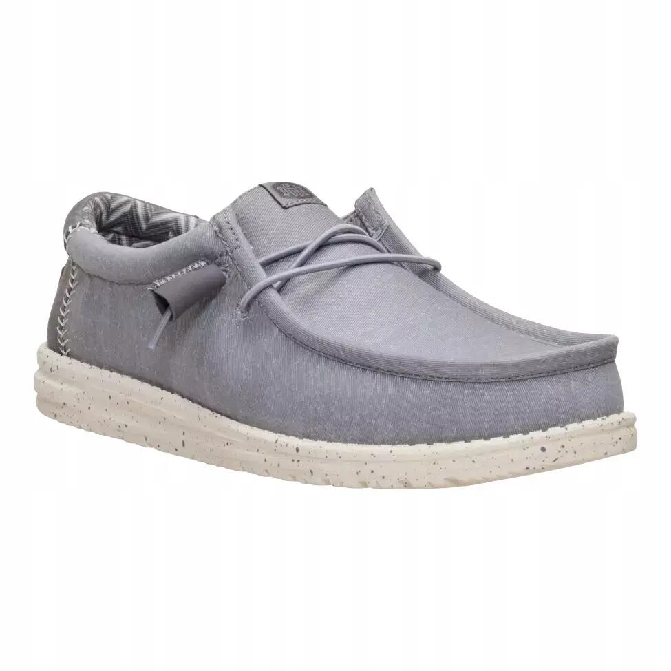 HeyDude Męskie Mokasyny Wally Stretch Canvas 2/6