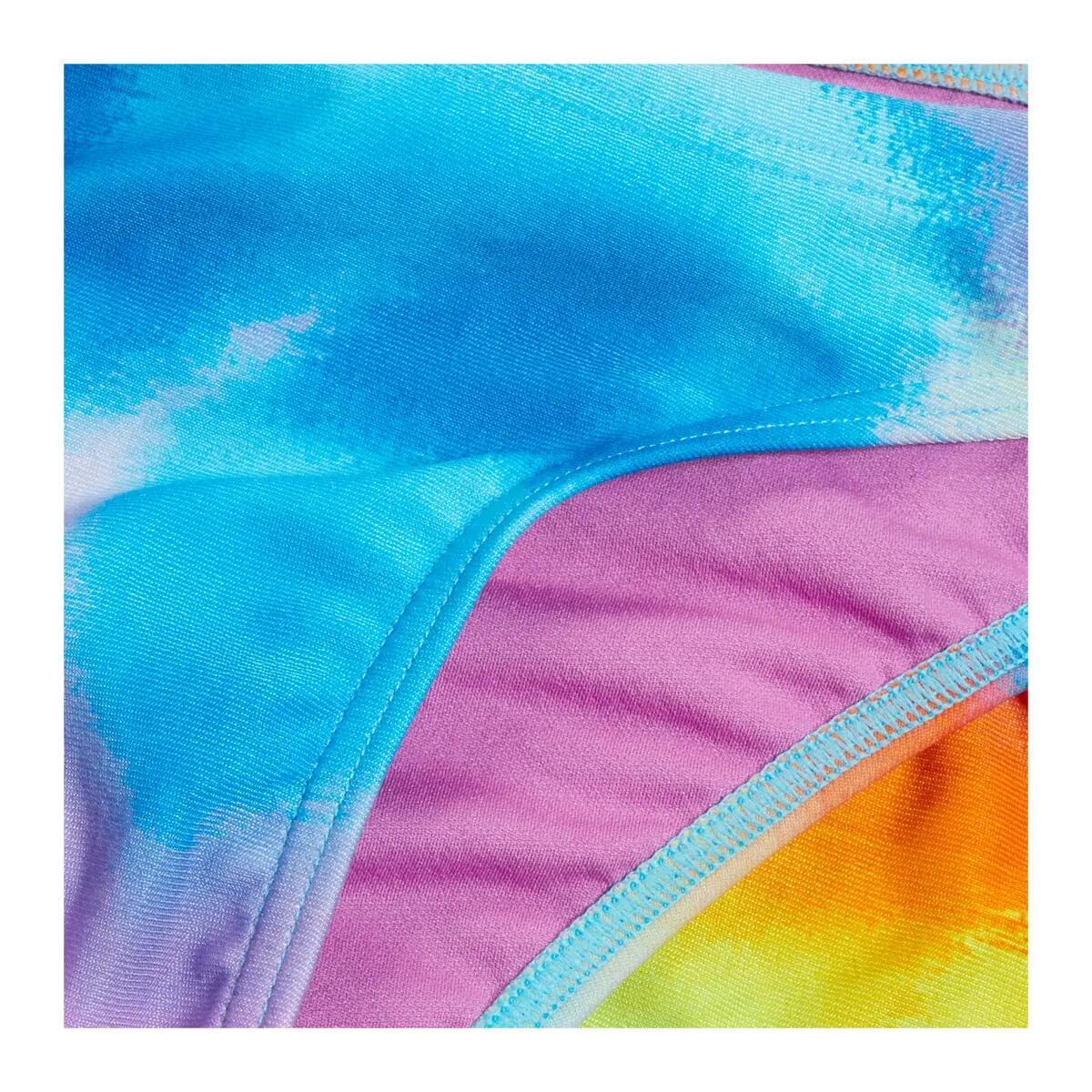 Culotte De Bain Motif/style Numérisé Femme (Bleu / Rose) 3/4