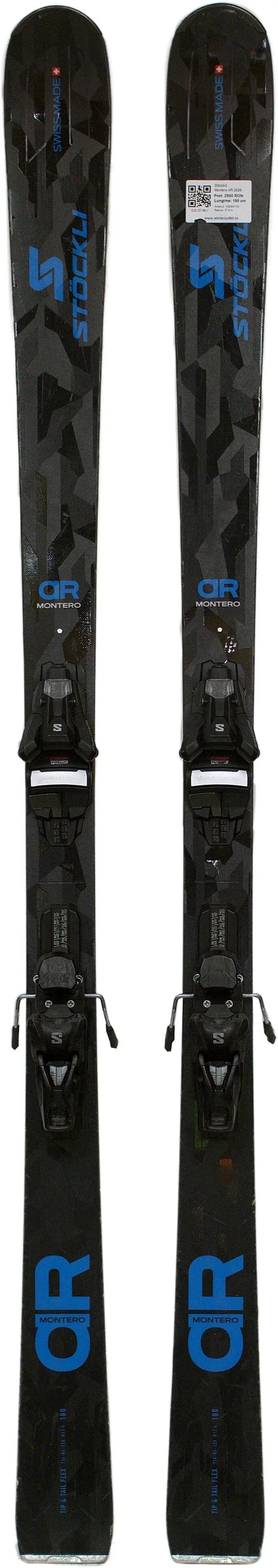 Használt síléc kötéssel - Stockli Montero AR 2026 180cm 2/5