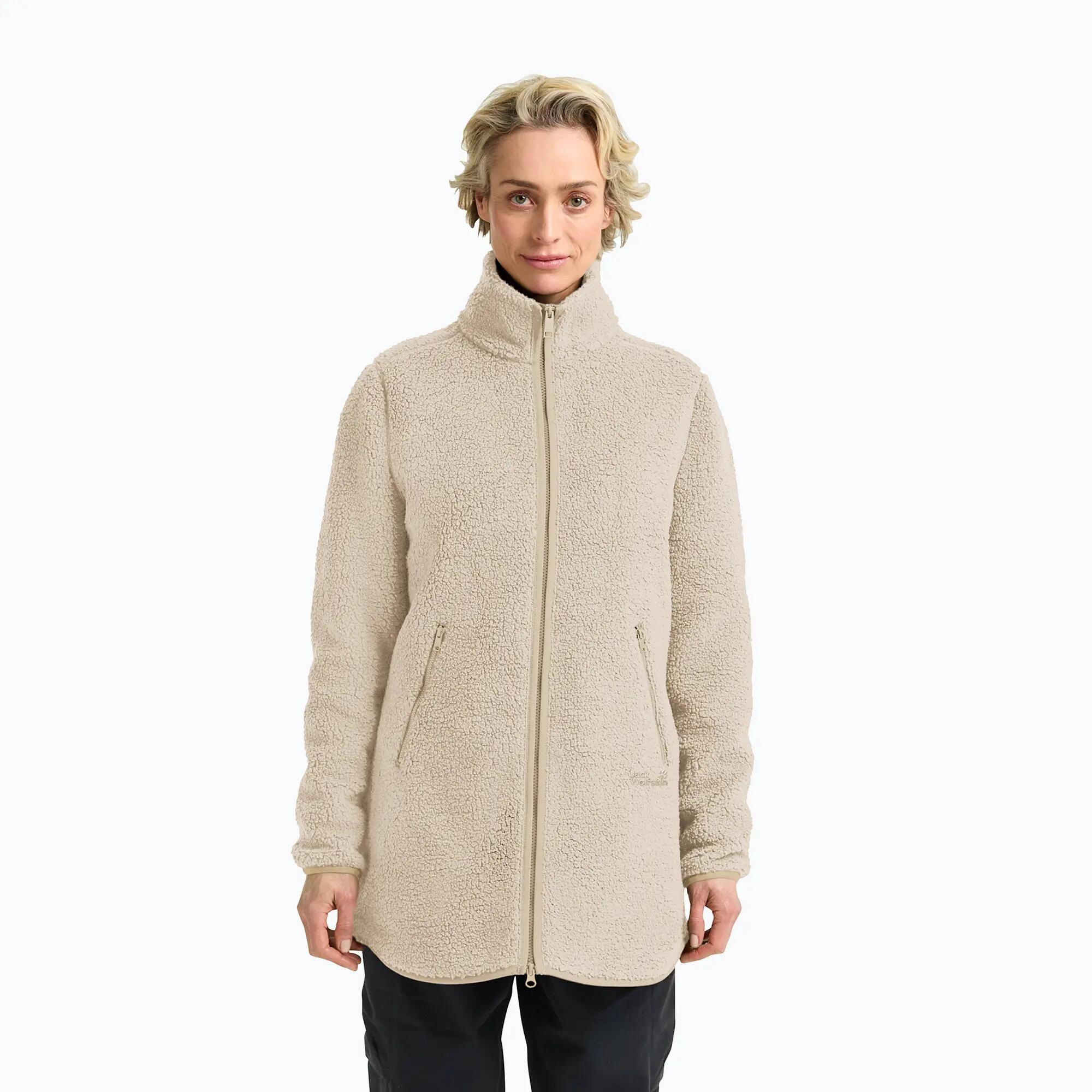 Jachetă din fleece pentru femei Jack Wolfskin High Curl Coat
