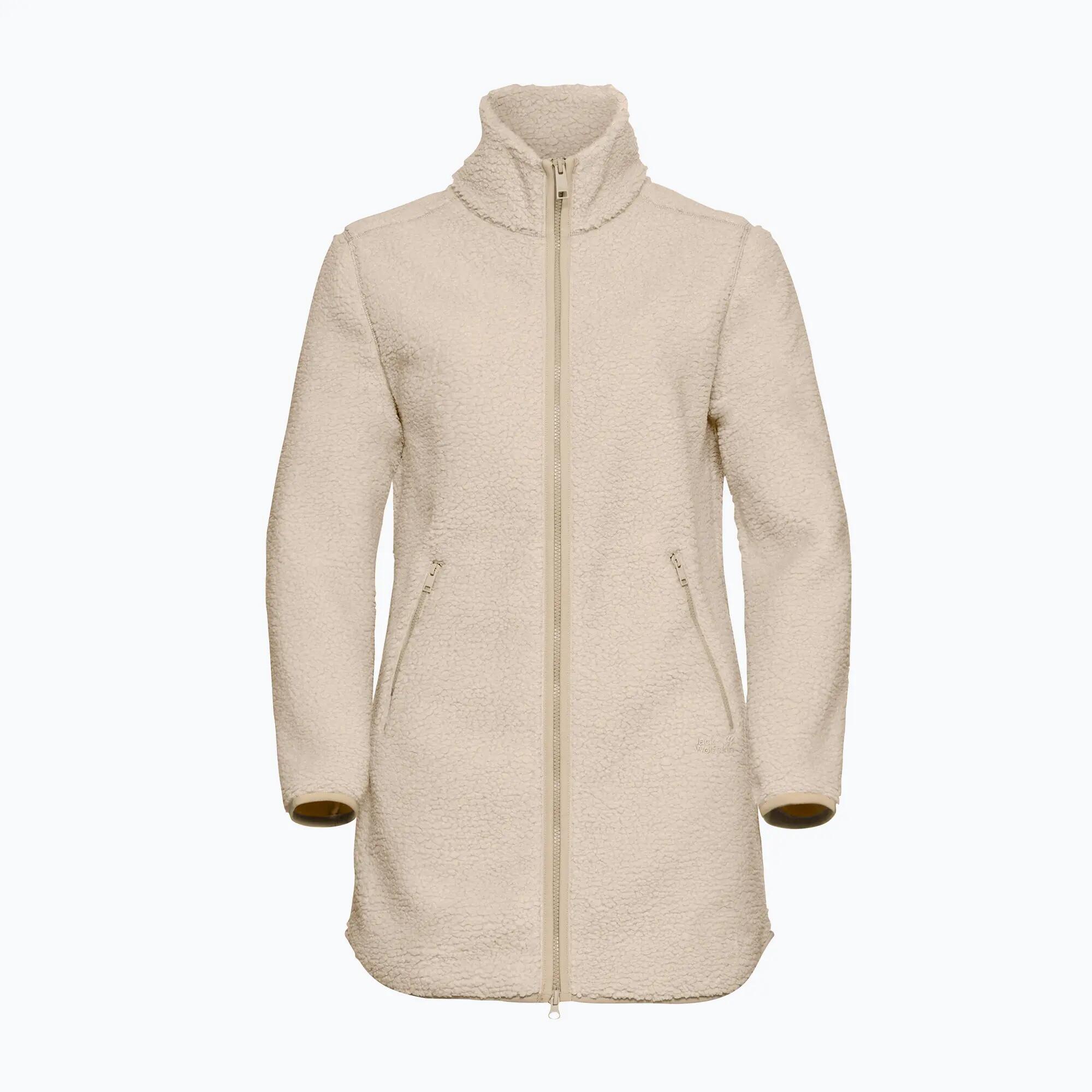 Chaqueta polar para mujer Jack Wolfskin High Curl Coat 7/9
