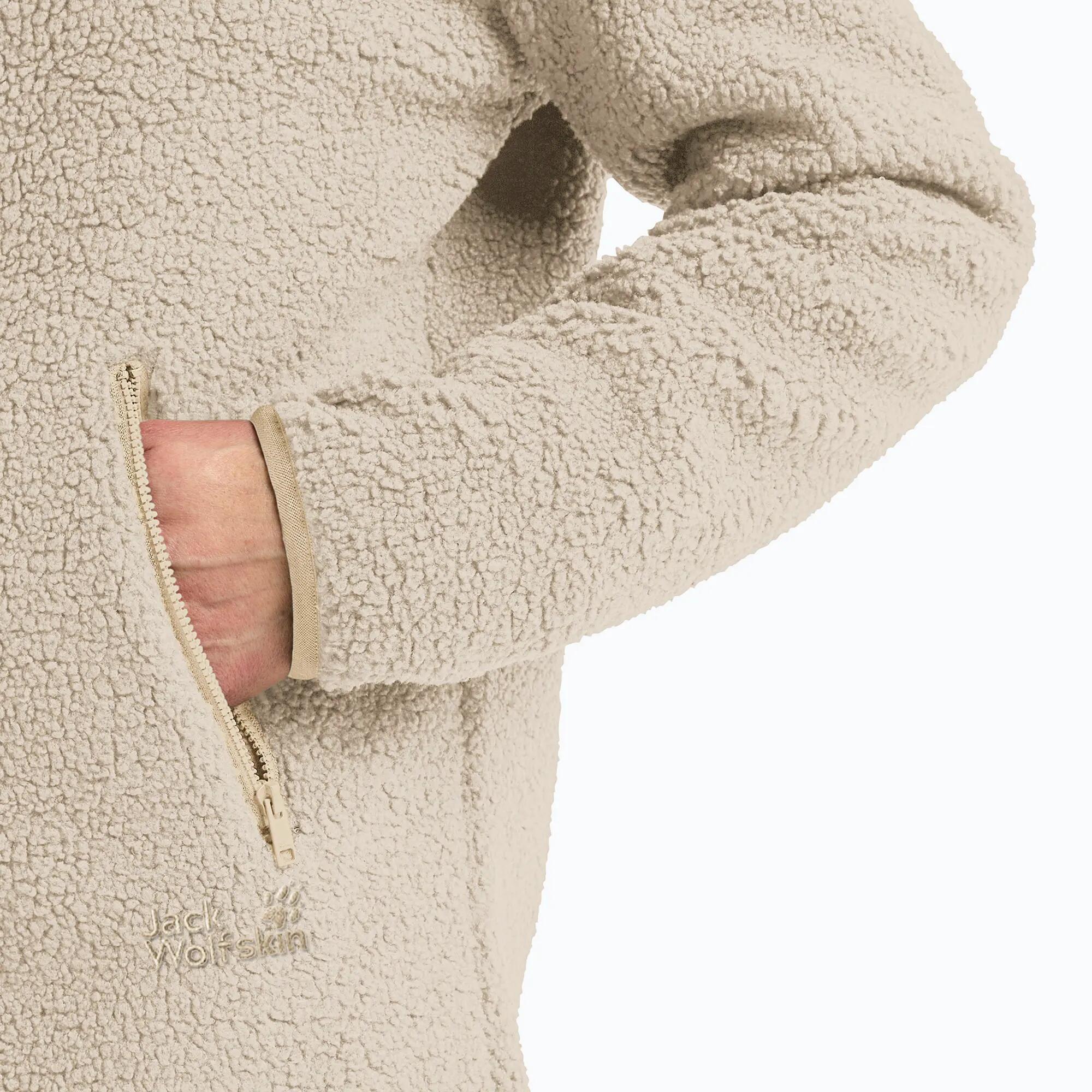 Chaqueta polar para mujer Jack Wolfskin High Curl Coat 4/9