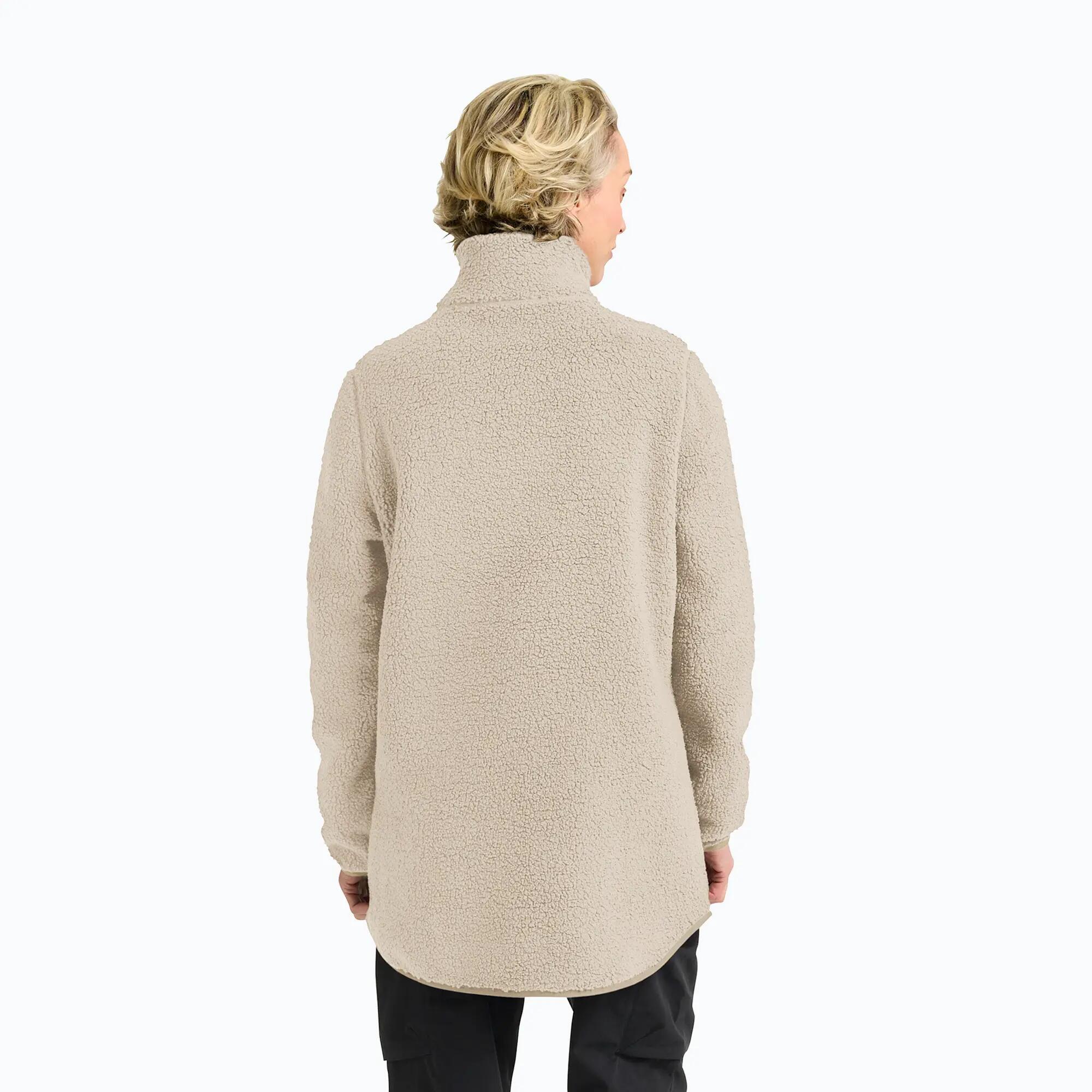 Chaqueta polar para mujer Jack Wolfskin High Curl Coat 3/9