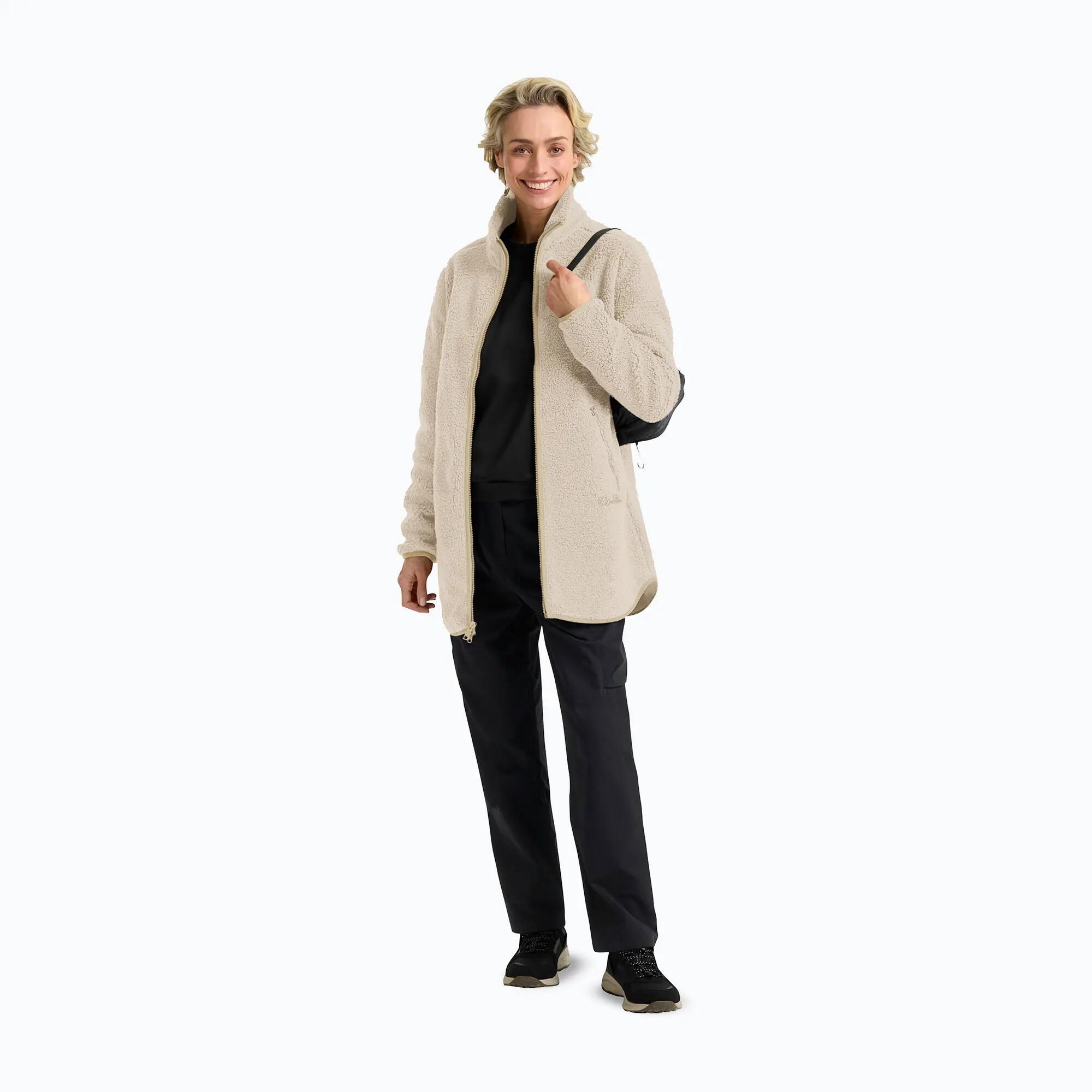 Chaqueta polar para mujer Jack Wolfskin High Curl Coat 2/9
