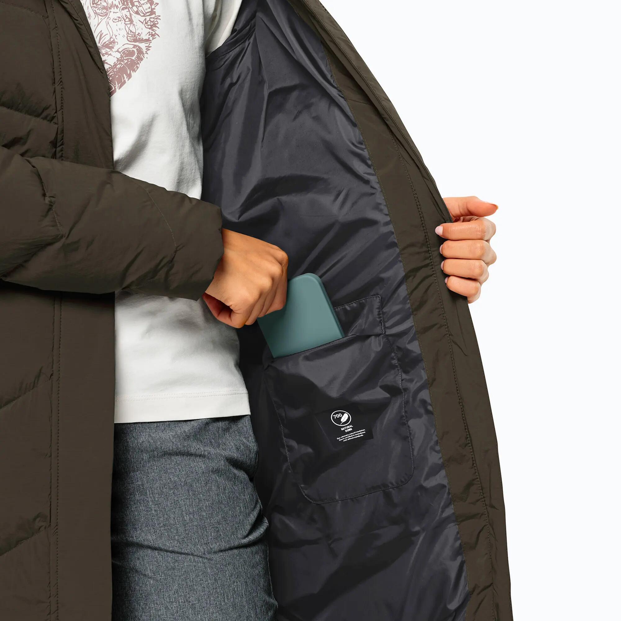Manteau en duvet pour femme Jack Wolfskin Marienplatz Coat 5/7