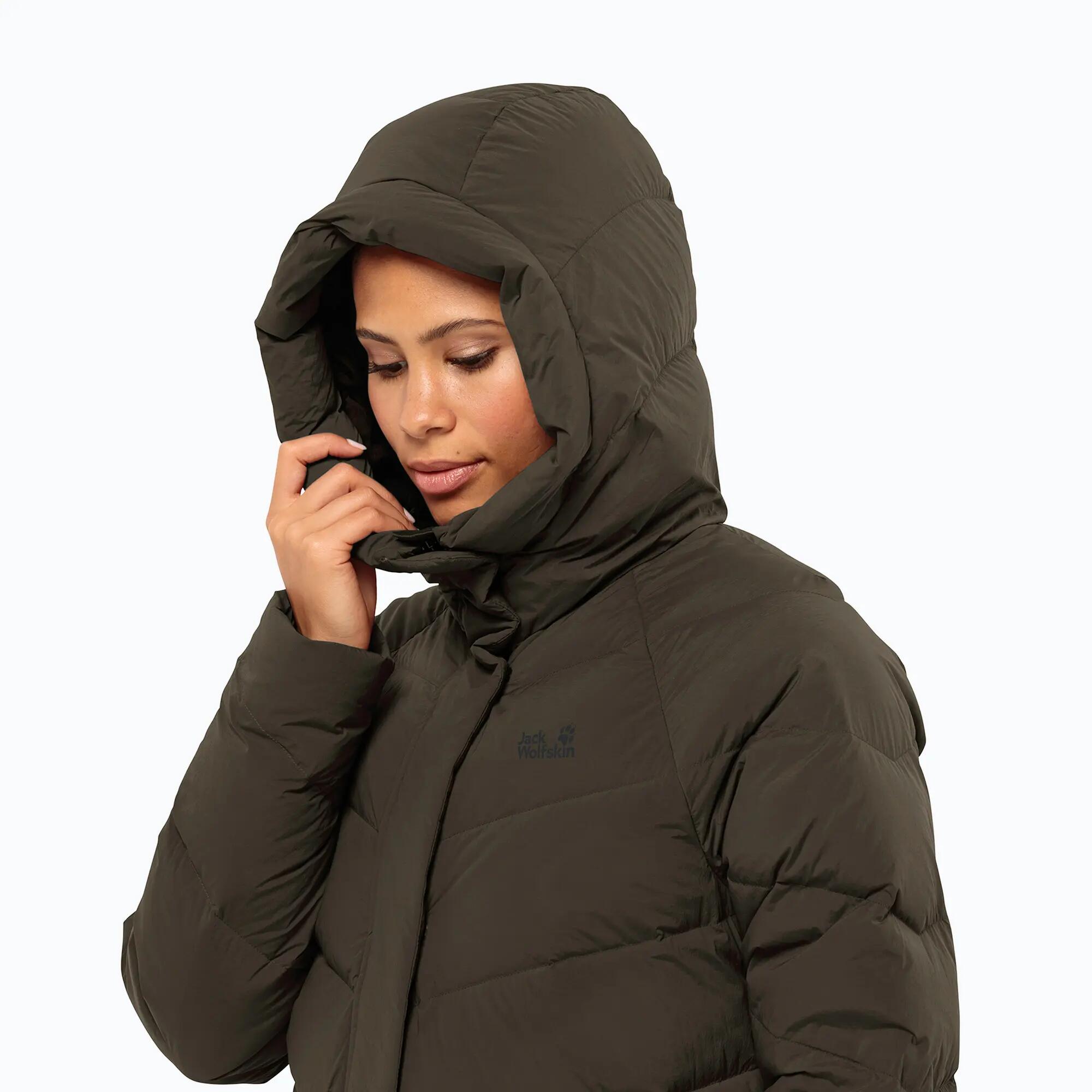 Manteau en duvet pour femme Jack Wolfskin Marienplatz Coat 3/7