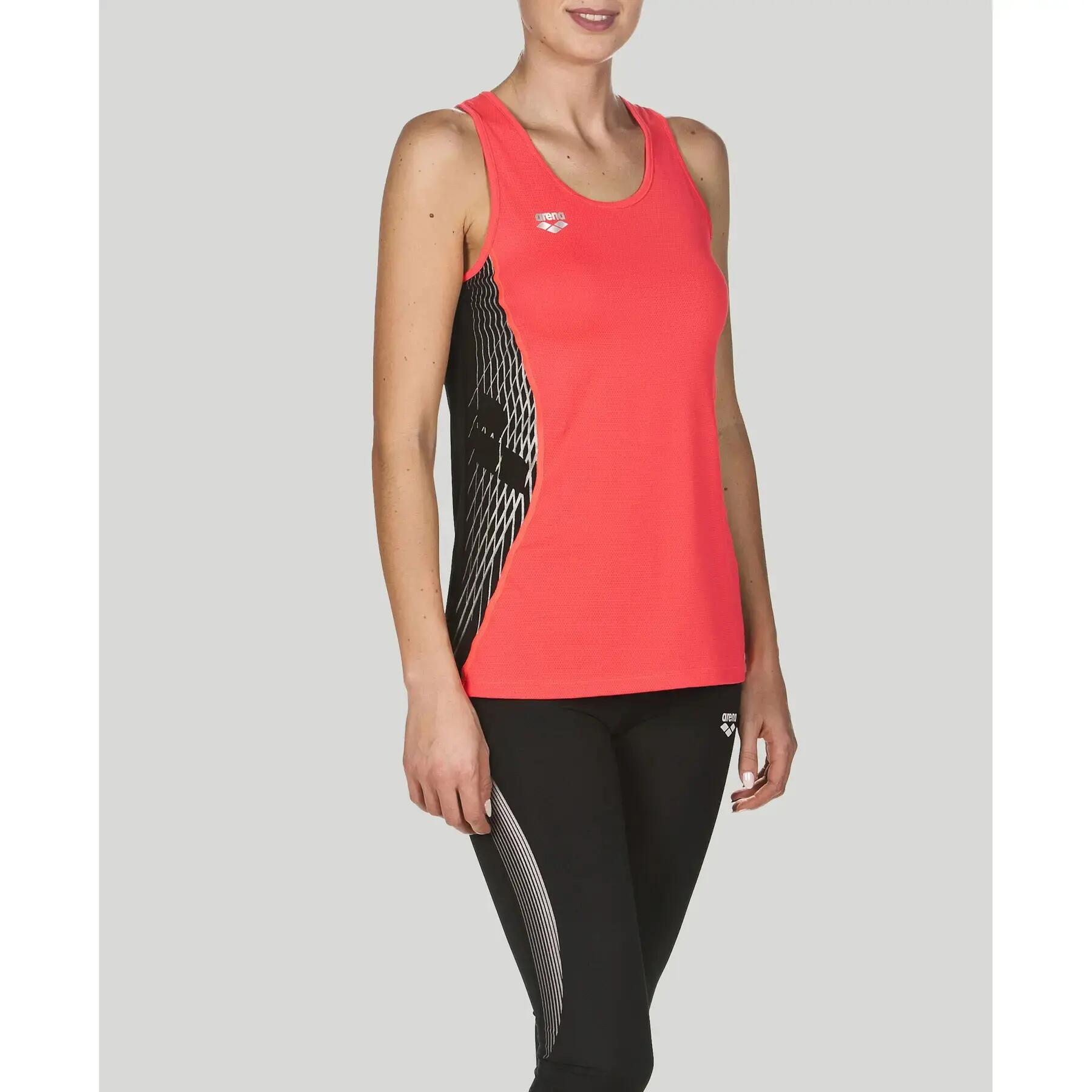 Camiseta de tirantes para mujer Arena Run 3/5