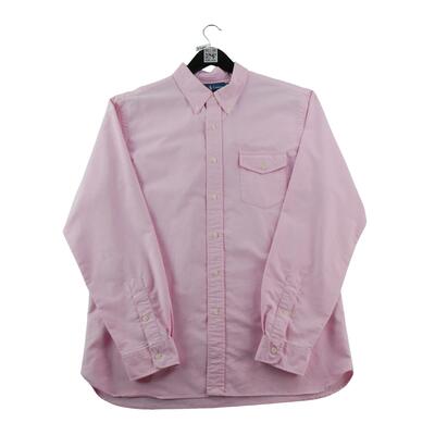Tweedehands - klassiek overhemd heren uni roze - als nieuw