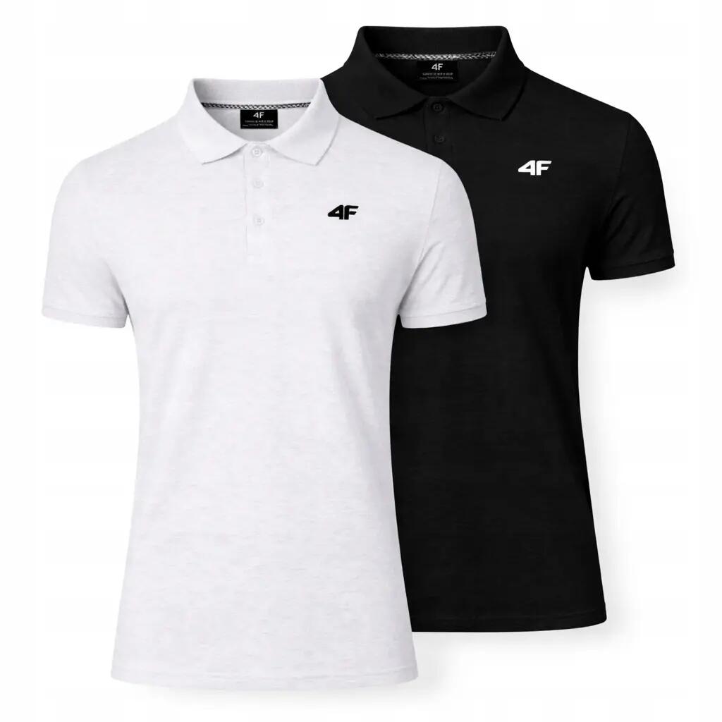 KOSZULKA POLO MĘSKA 4F T-SHIRT KOMPLET ZESTAW 2 SZTUKI 2/7
