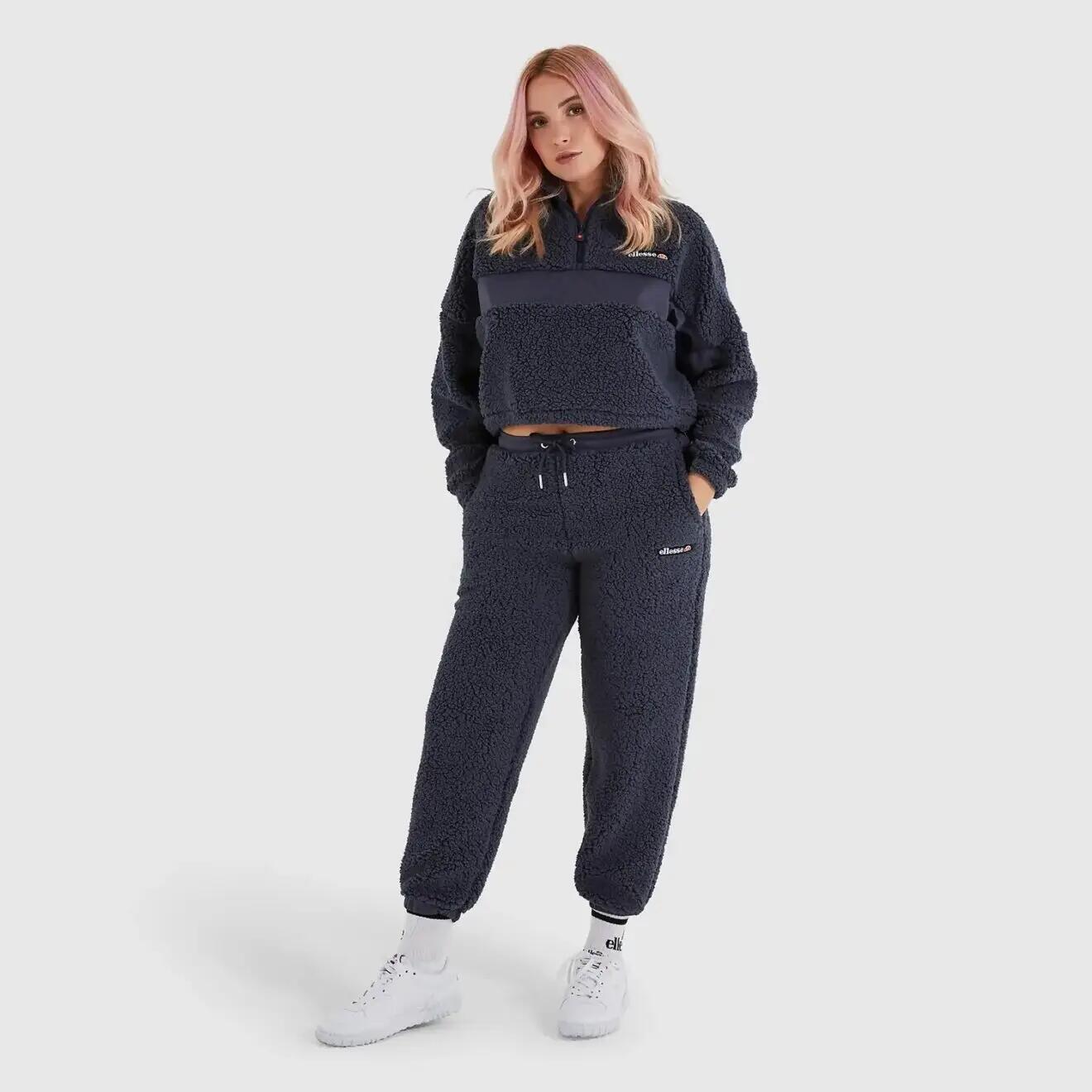 SPODNIE DAMSKIE DRESOWE SHARP ELLESSE SPORTOWE    NIEBIESKIE 4/5