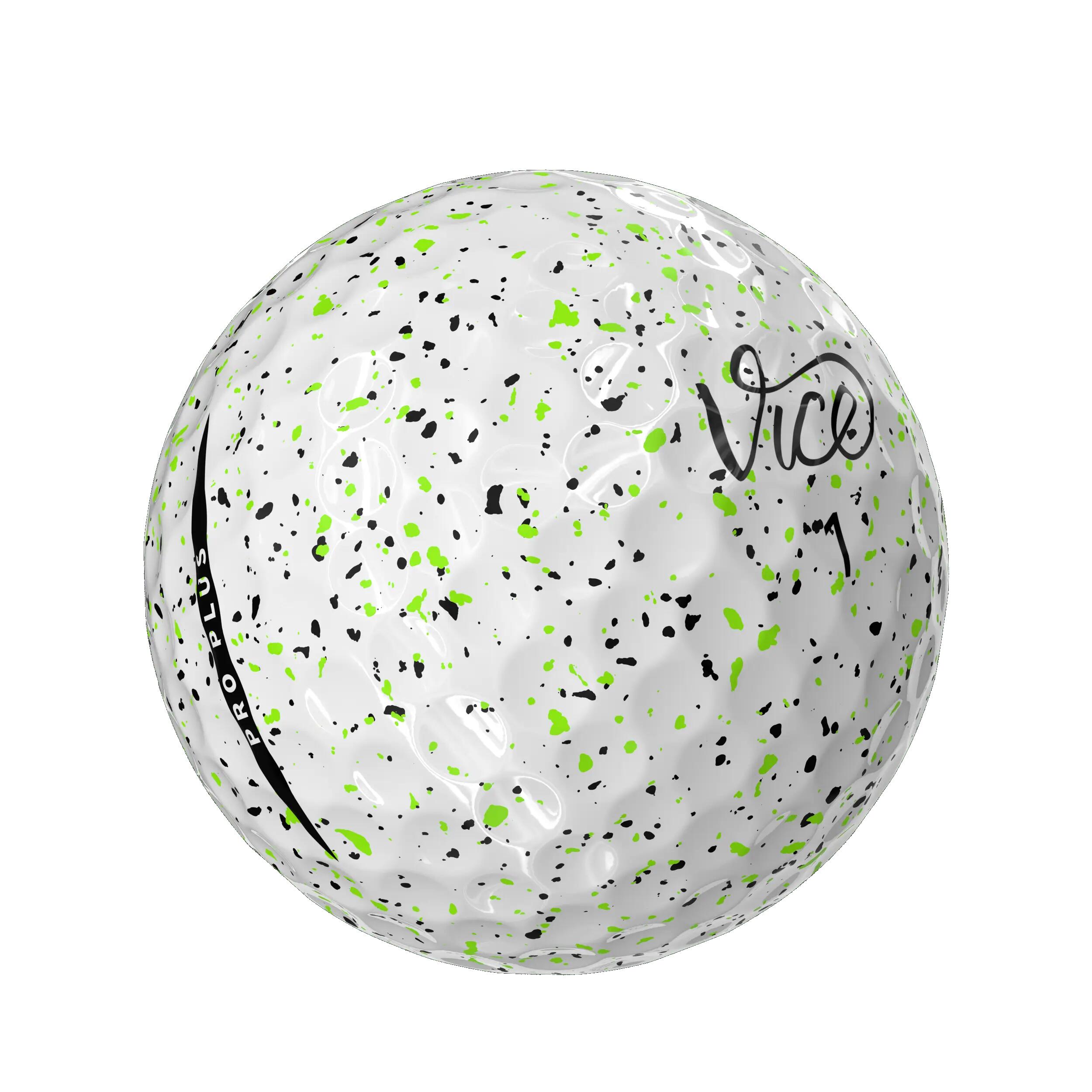 Vice Pro Plus 12x Balles de golf Drip Lime 2/5