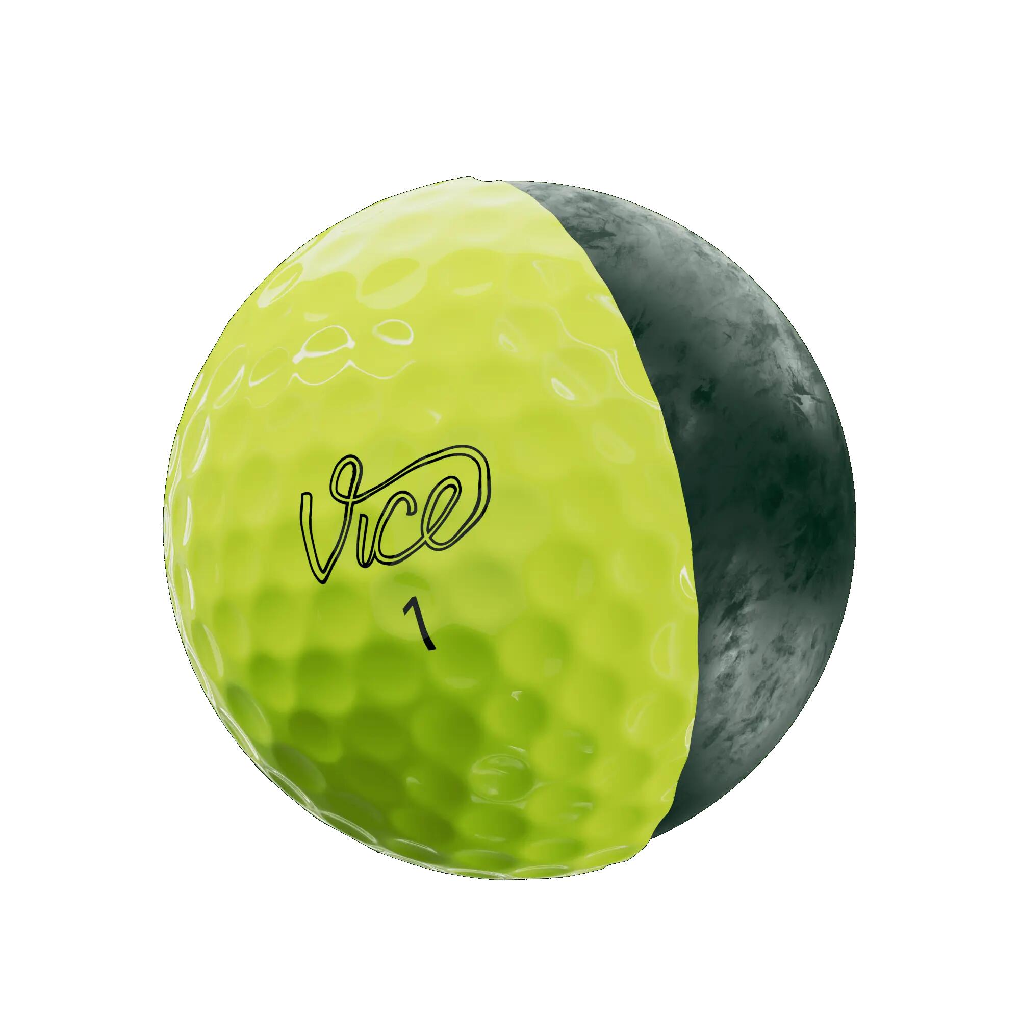 Vice Drive 12x Bolas de Golfe Amarelo 7/7