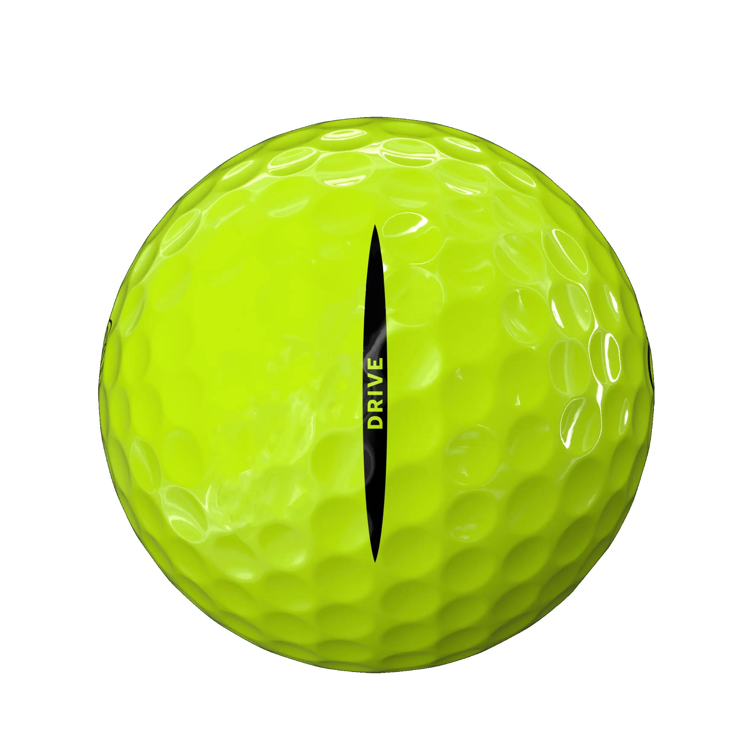 Vice Drive 12x Bolas de Golfe Amarelo 5/7