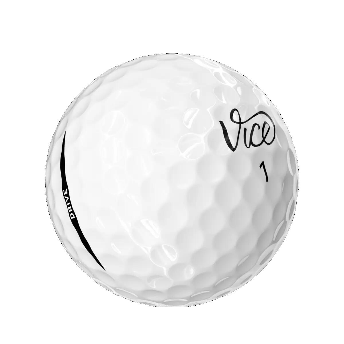 Vice Drive 12x Bolas de Golfe Branco 2/9