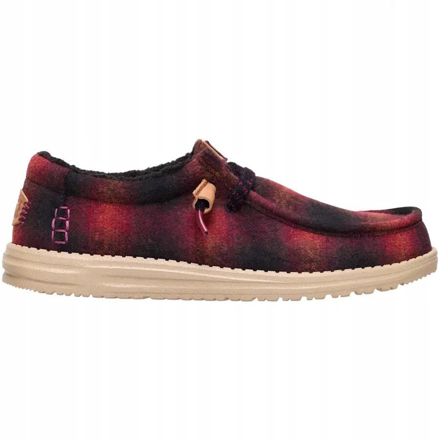 HeyDude Męskie Mokasyny Wally Cozy Plaid 2/6
