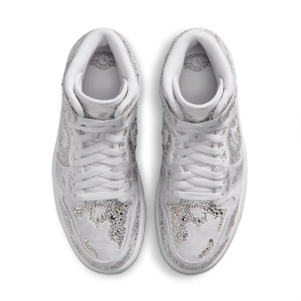 Air Jordan 1 Retro High OG Swarovski Vast Grey (Women's) 5/6