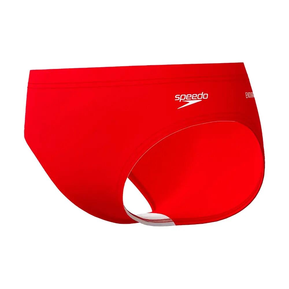 Slip Da Bagno Logo Resistenza+ Ragazzi Speedo Rosso 3/4