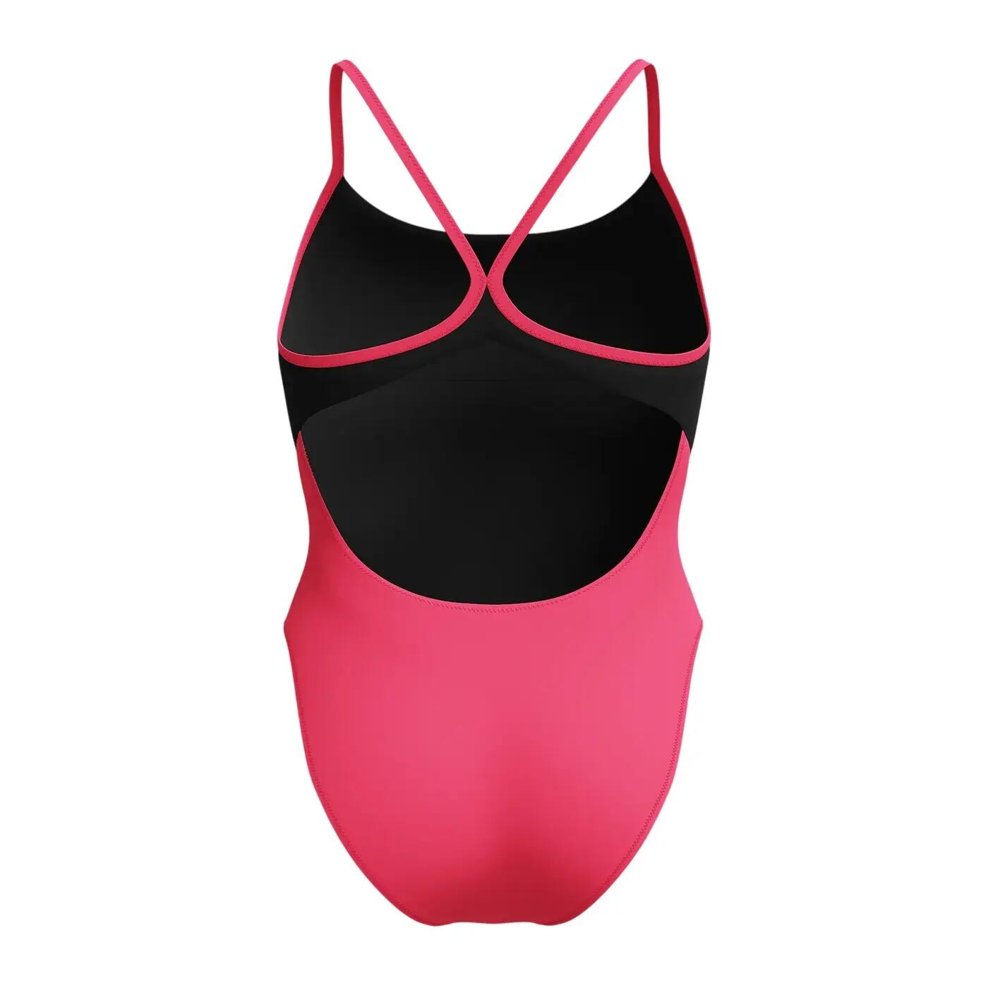 Badeanzug für , Racerback Damen Pink 3/7