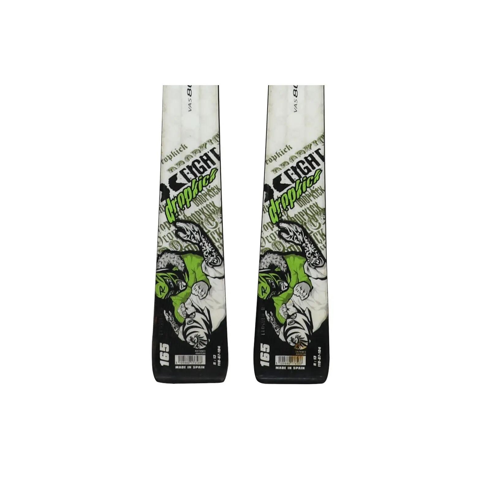 RECONDITIONNE - Ski Rossignol X Fight Dropkick + Fixations 4/4