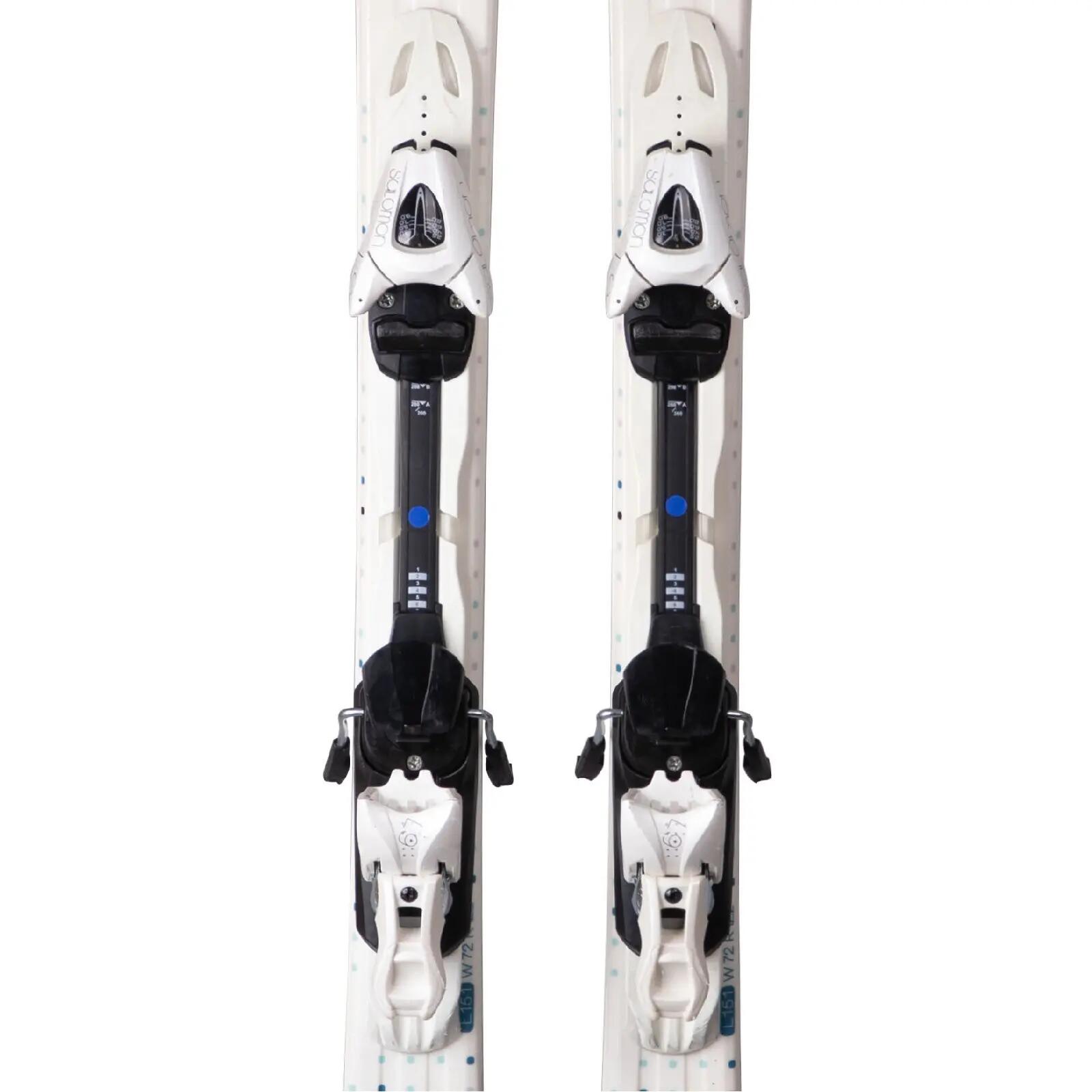 TWEEDEHANDS - Ski Occasion Salomon S Max 08 + Fixations 3/4