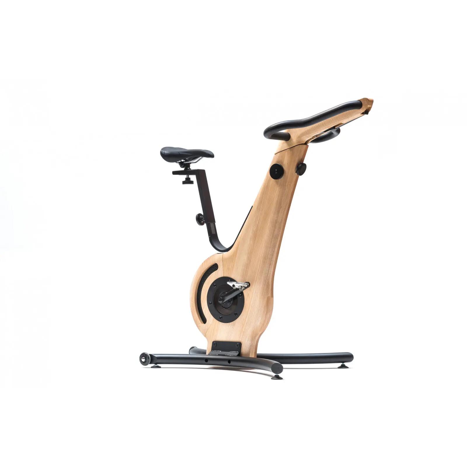 Fietsergometer - Indoor cycling - NOHRD Bike Eiken Vintage - Zwart 3/4