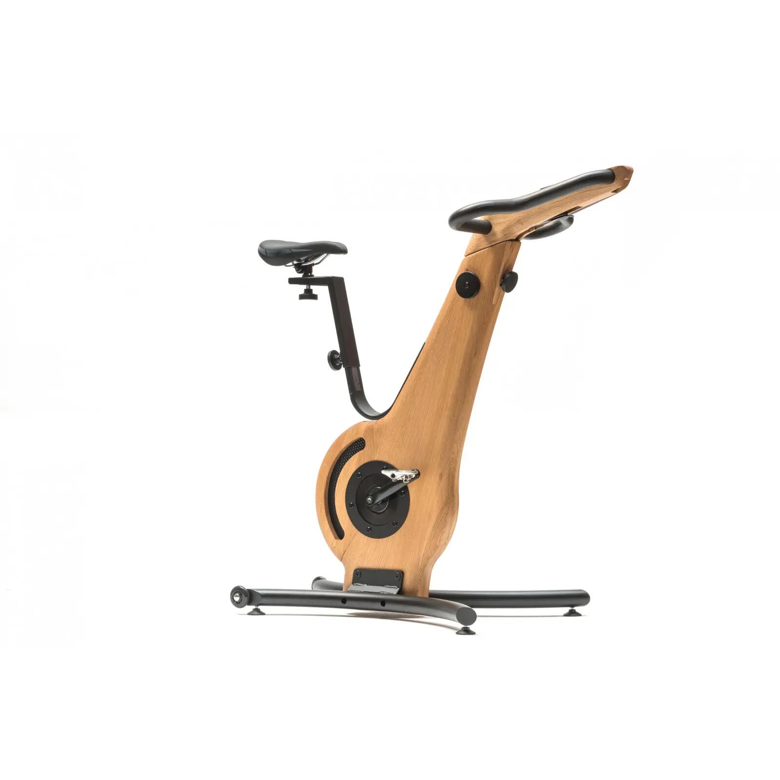 Fietsergometer - Indoor cycling - NOHRD Bike Eiken Vintage - Zwart 2/4