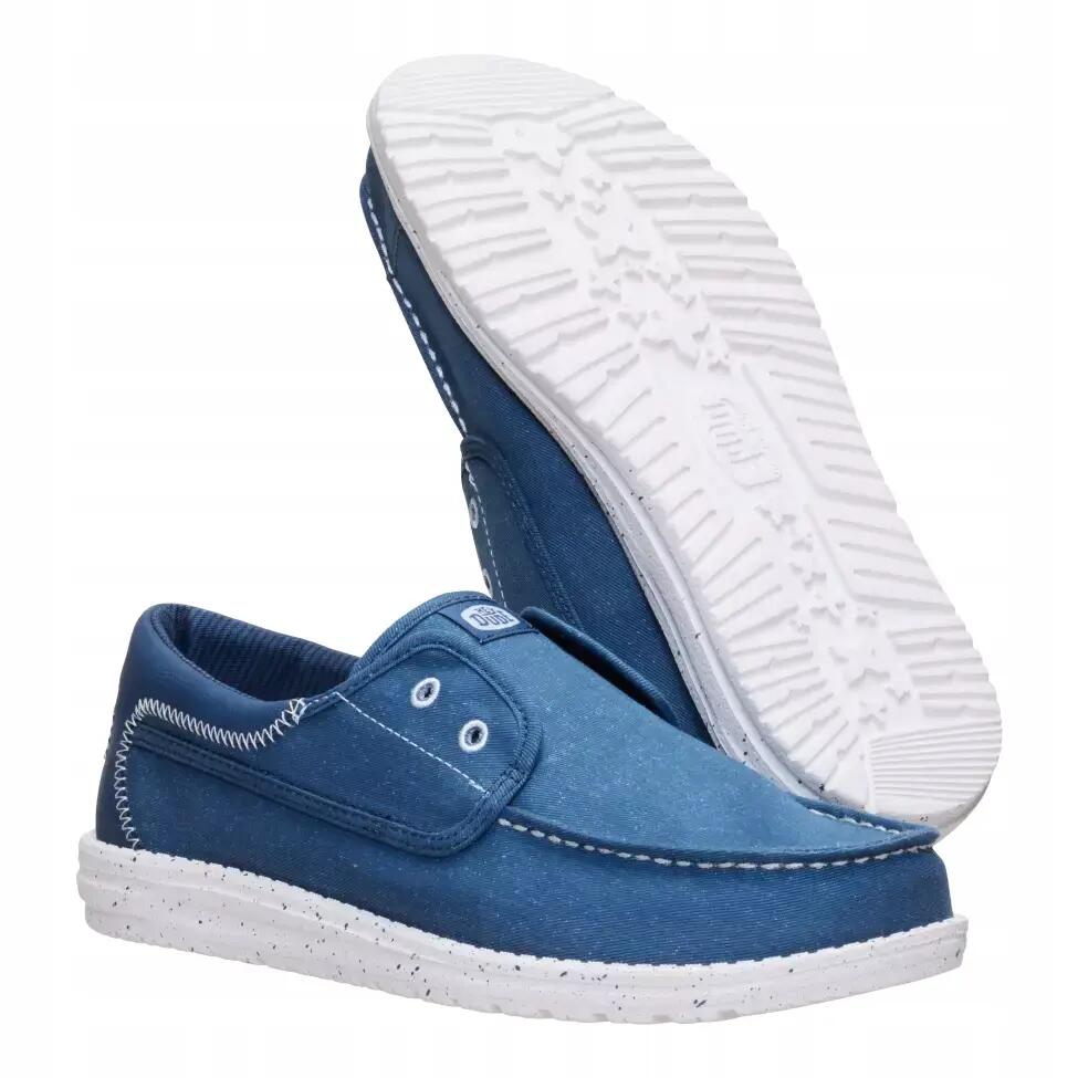 HeyDude Męskie Mokasyny Wally Stretch Canvas 3/6