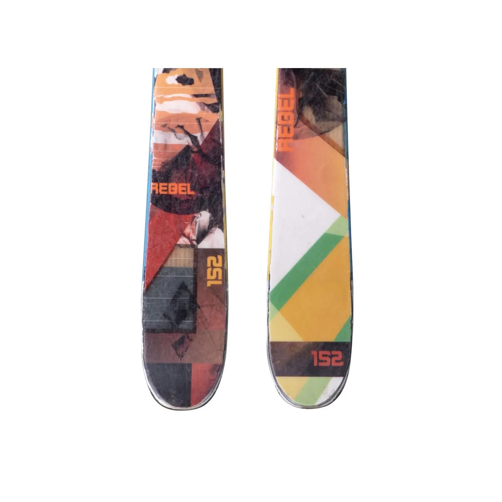 RECONDITIONNE - Ski Scott Rebel + Fixations 4/4