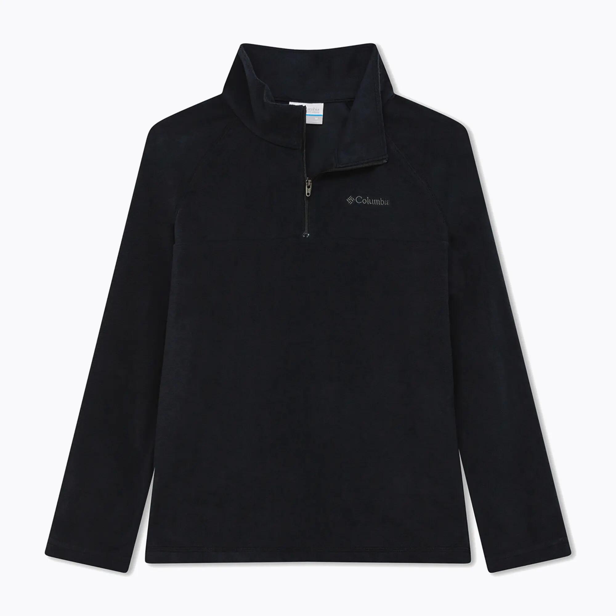 Bluză polar pentru copii Columbia Glacial Half Zip Black