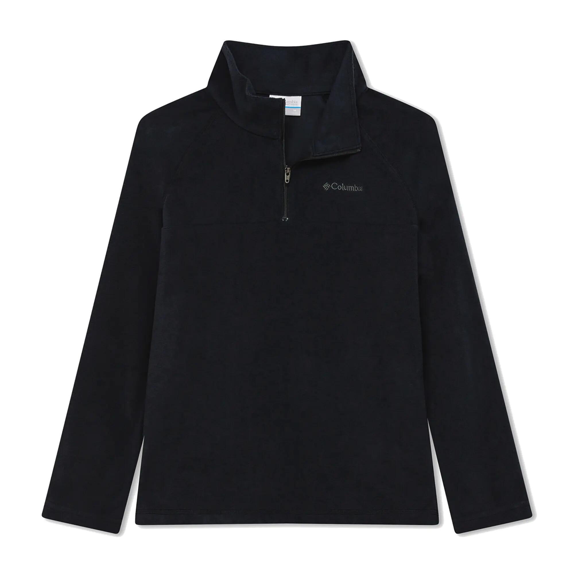 gyerek fleecová mikina Columbia Glacial Half Zip Black 3/3