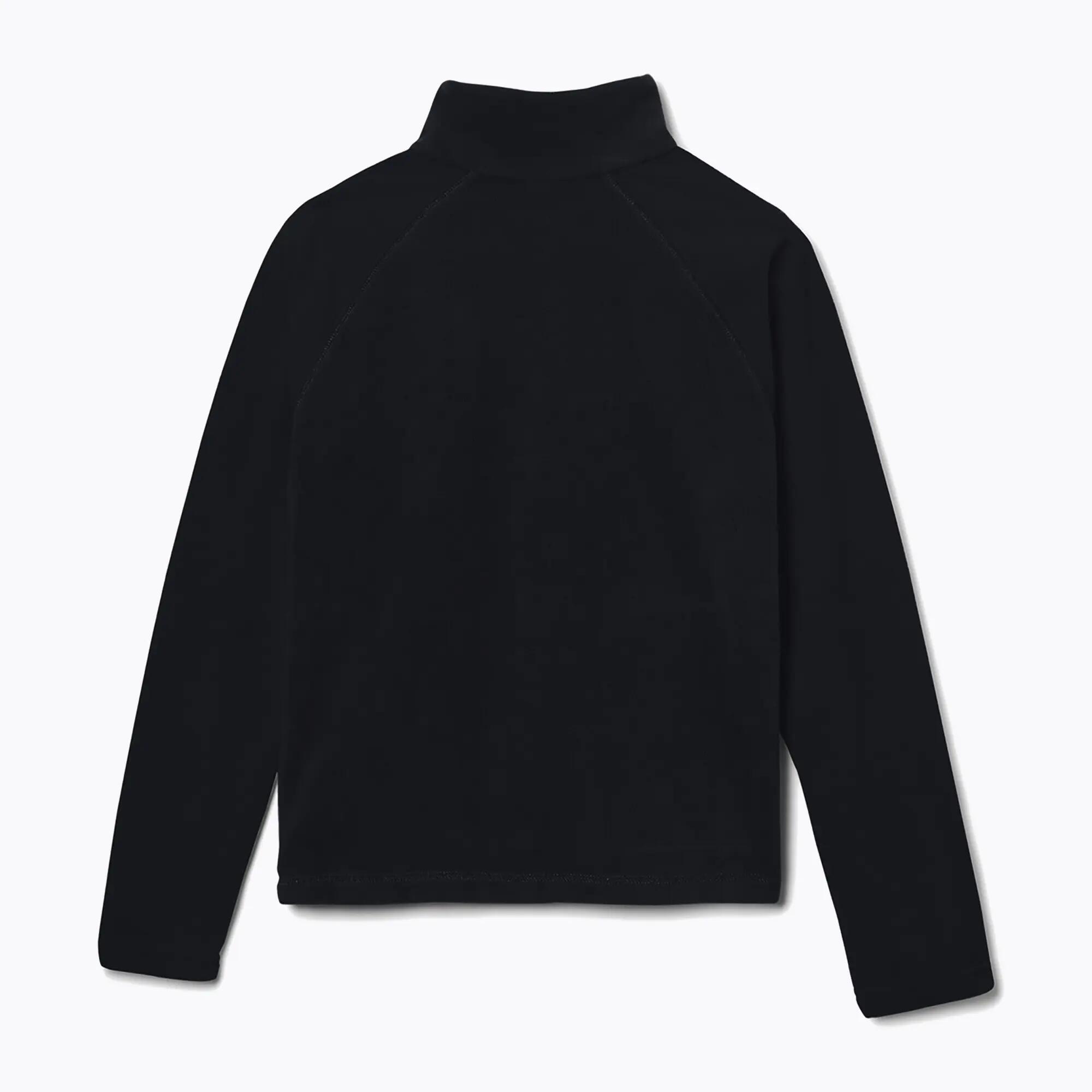 gyerek fleecová mikina Columbia Glacial Half Zip Black 2/3