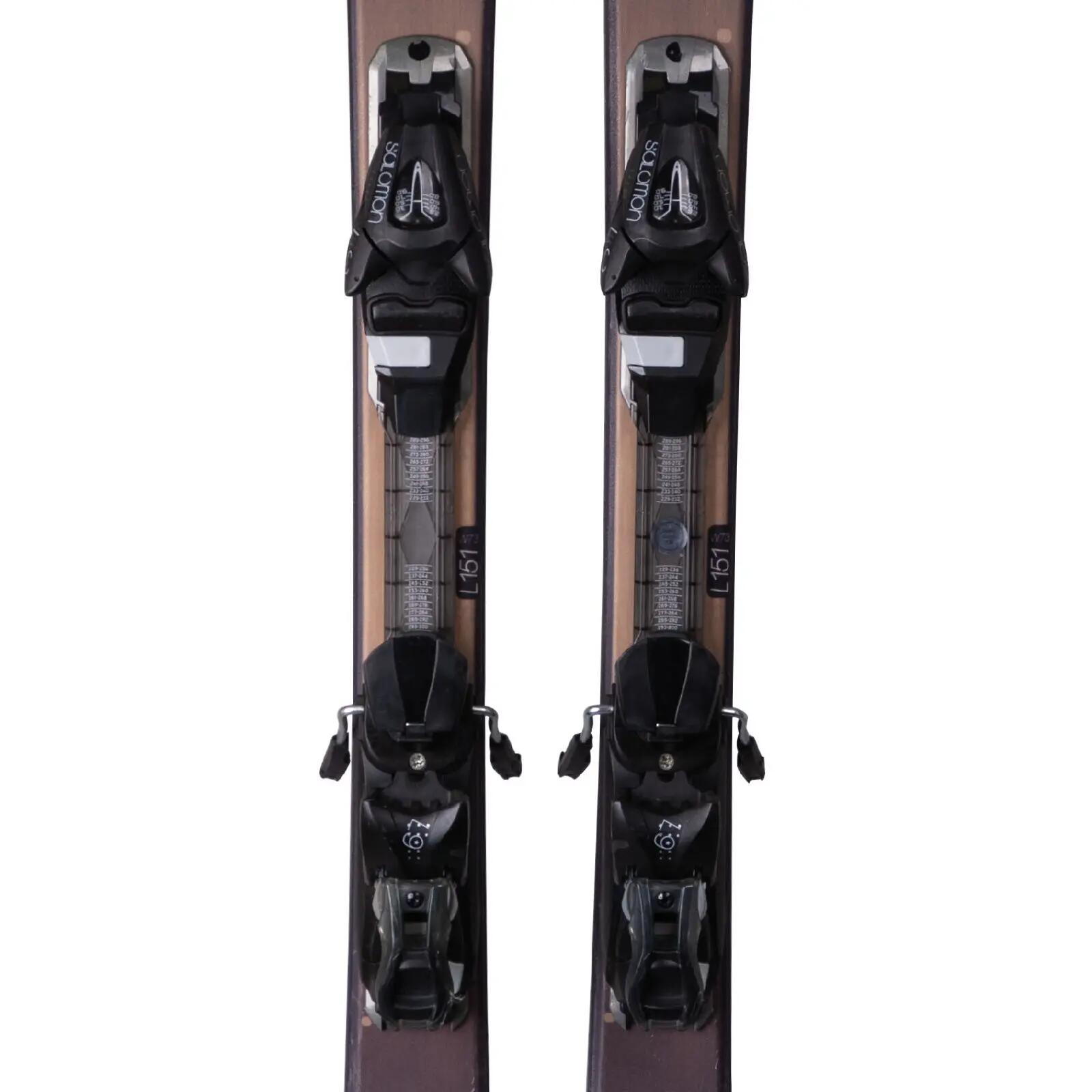 TWEEDEHANDS - Ski Occasion Salomon Lava + Fixations 3/4