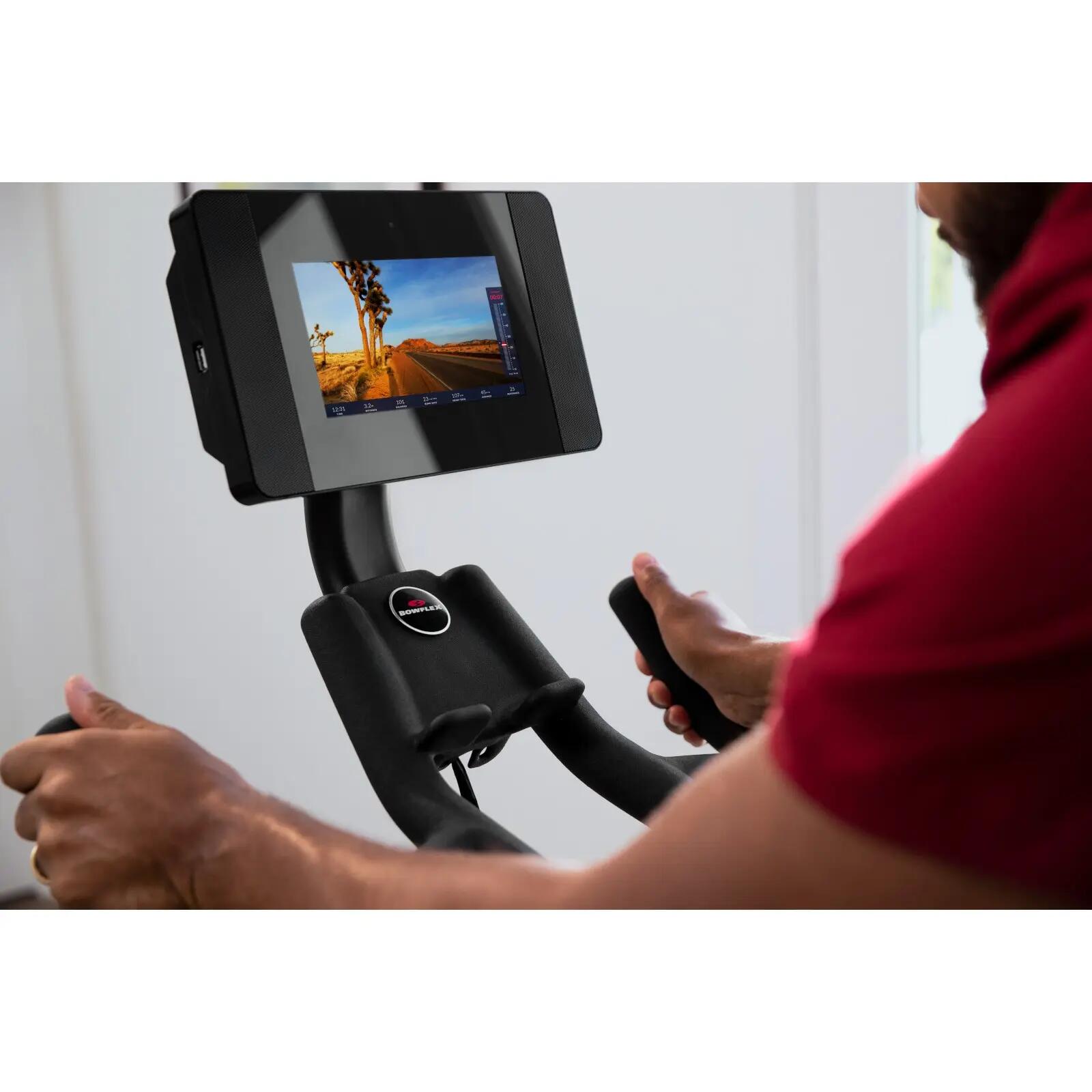 Indoorbike - Indoor cycling - C7 - Magnetisch - Zwart/Rood 2/4