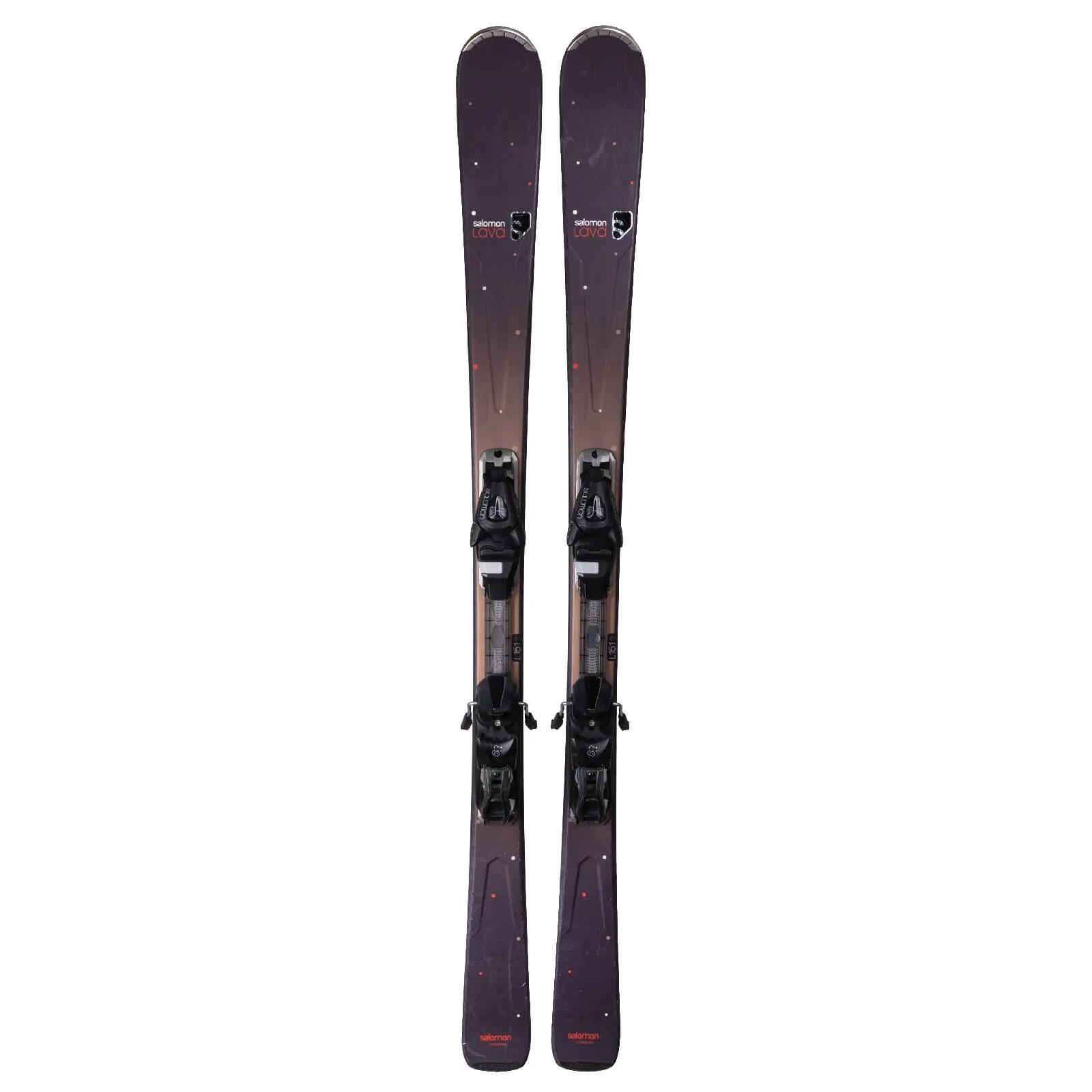 TWEEDEHANDS - Ski Occasion Salomon Lava + Fixations 2/4