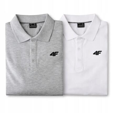 KOMPLET KOSZULEK POLO 4F T-SHIRT MĘSKI ZESTAW 2 SZTUKI