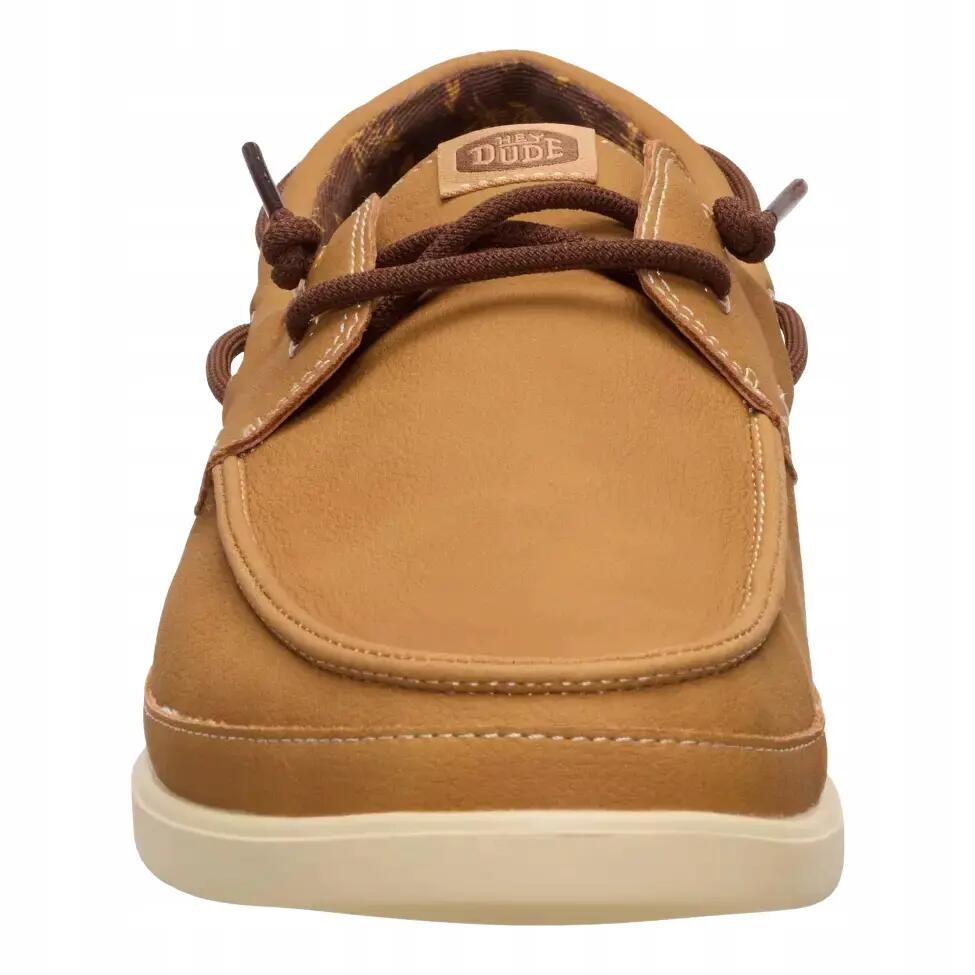 HeyDude Męskie Lekkie Buty Mokasyny Boat Shoes Harbor Lo Classic 40| 4/4