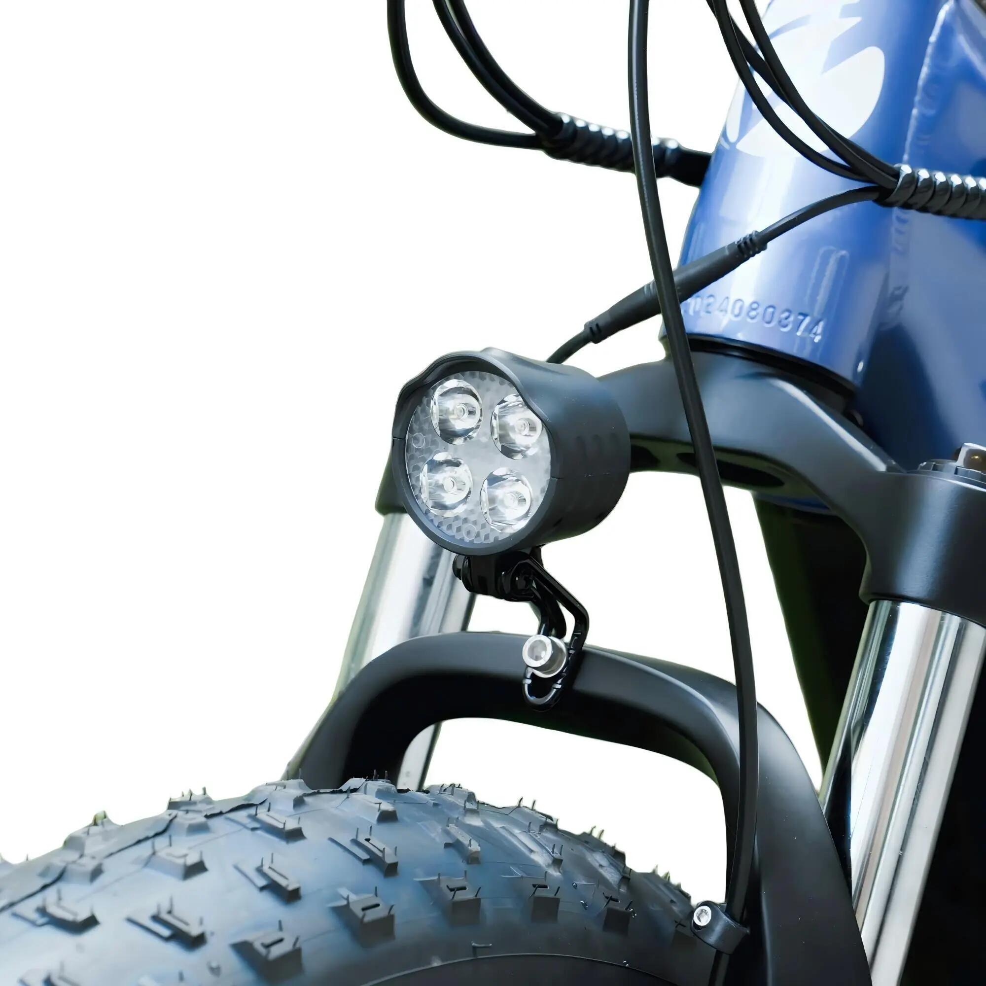Bicicletta elettrica fuoristrada Rover biammortizzata batteria 52V 15.6Ah 95Nm 7/9